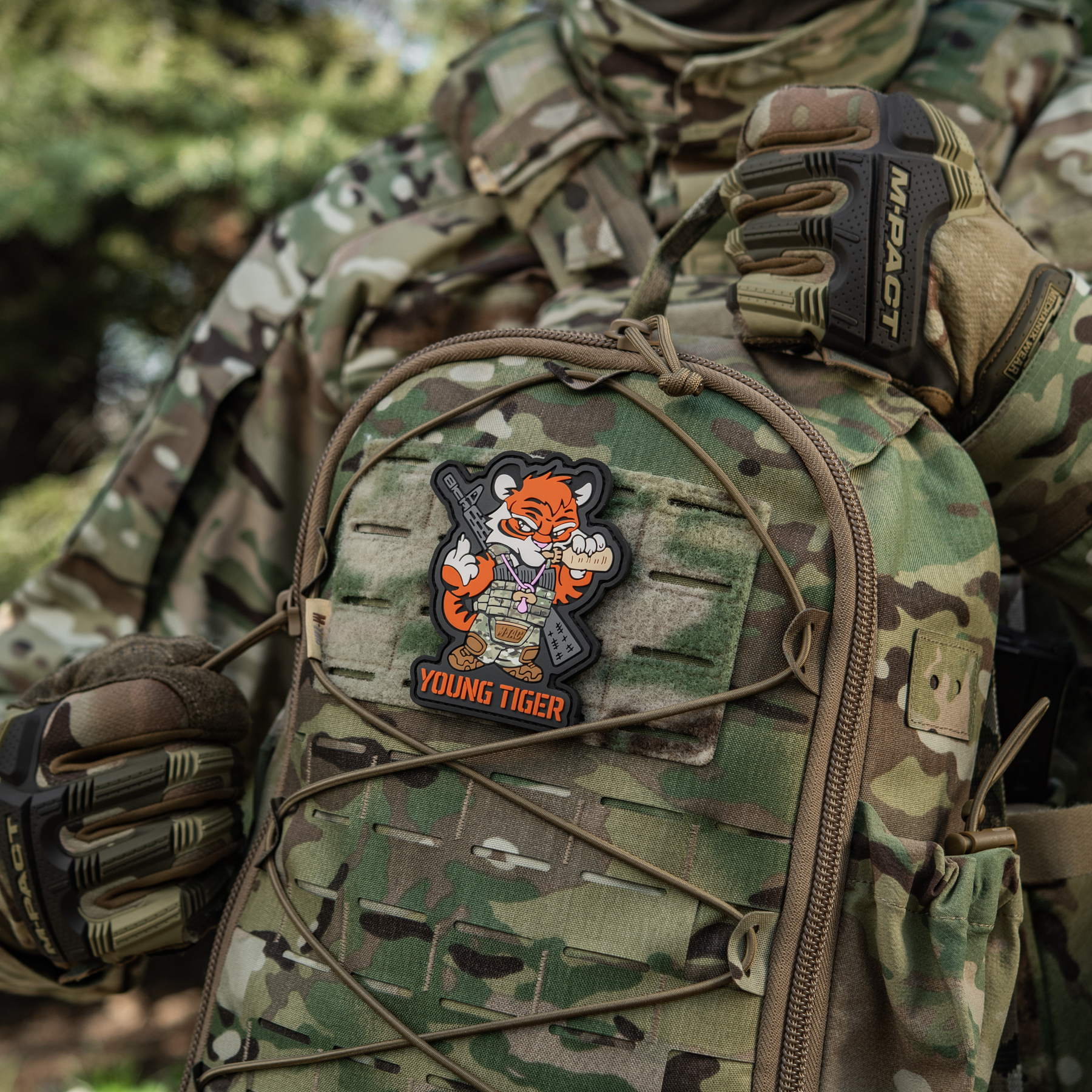 M-Tac нашивка Young Tiger PVC M-Tac нашивка Young Tiger PVC - Зображення 15