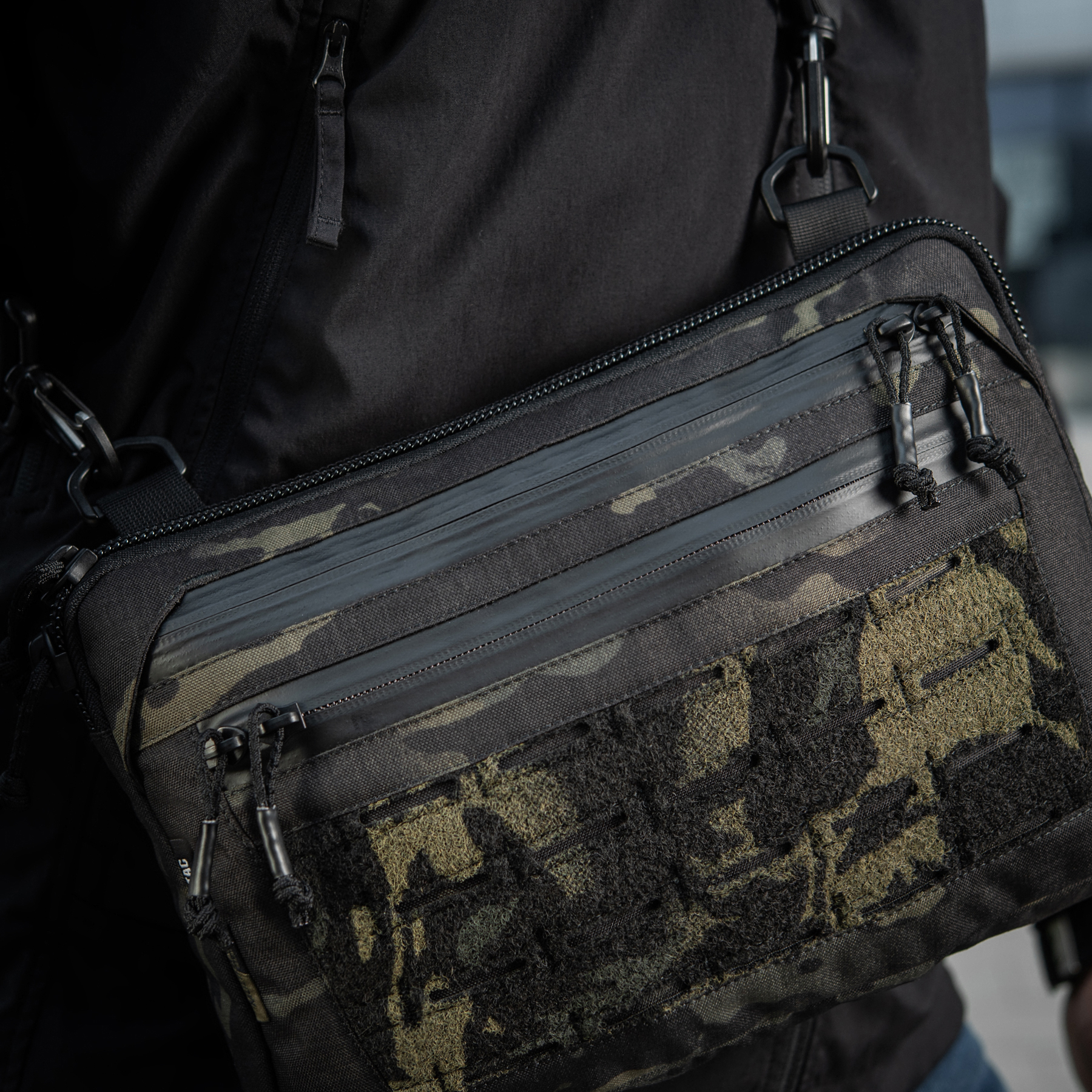 M-Tac сумка Admin Bag Medium Elite з липучкою Multicam Black/Black M-Tac сумка Admin Bag Medium Elite з липучкою Multicam Black/Black - Зображення 17