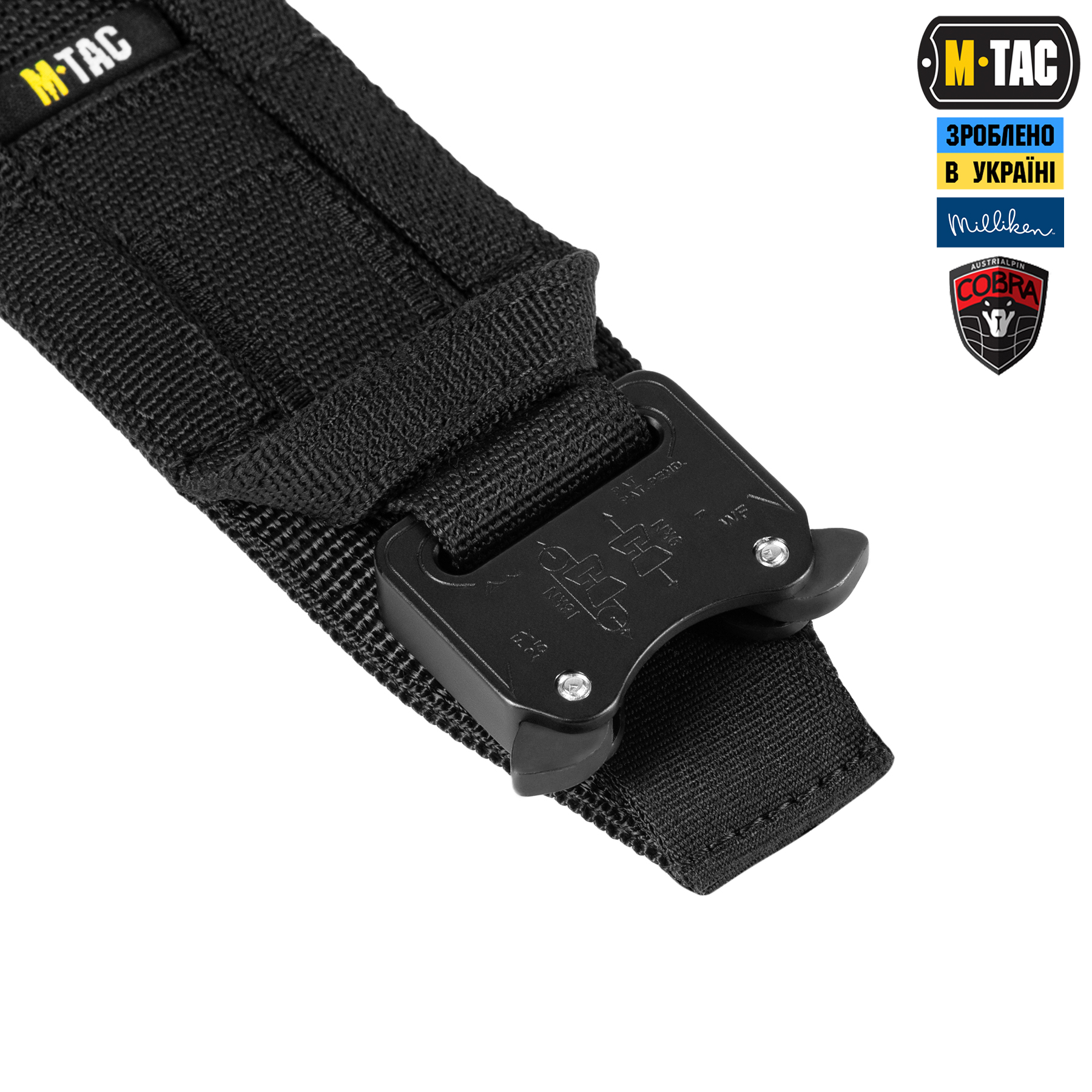 M-Tac ремінь Range Belt Cobra Buckle Gen.III Black M-Tac ремінь Range Belt Cobra Buckle Gen.III Black — изображение 3