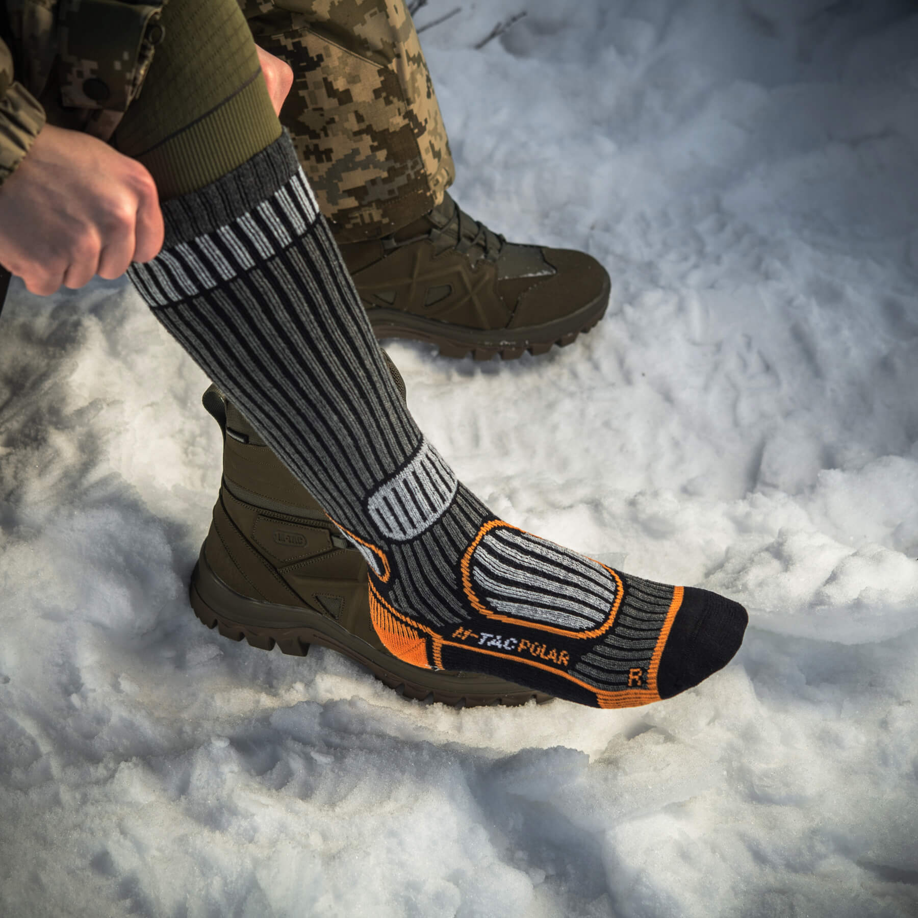 M-Tac шкарпетки Polar Merino 40% Long Black M-Tac шкарпетки Polar Merino 40% Long Black — изображение 11