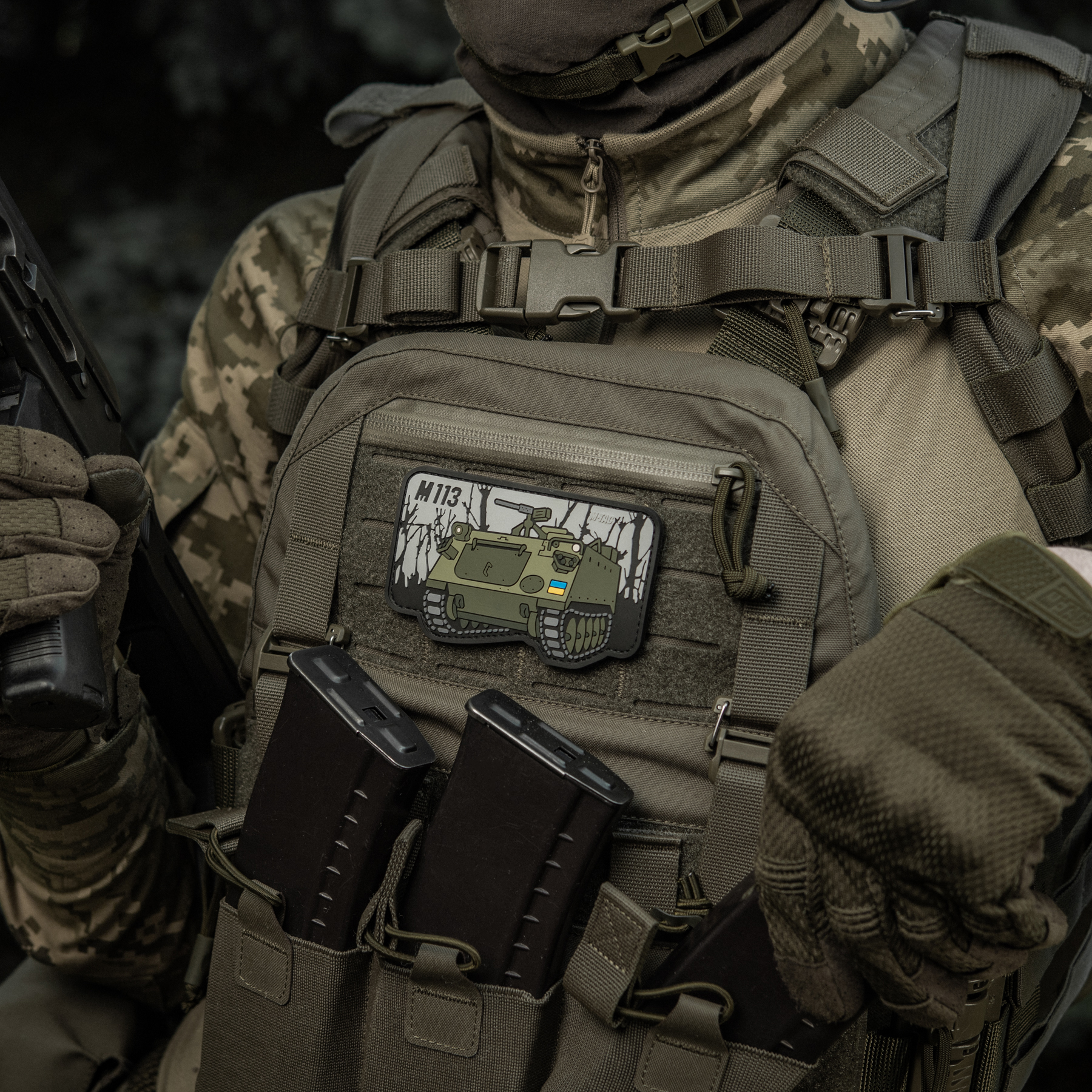 M-Tac нашивка M113 (PVC) M-Tac нашивка M113 (PVC) — изображение 11