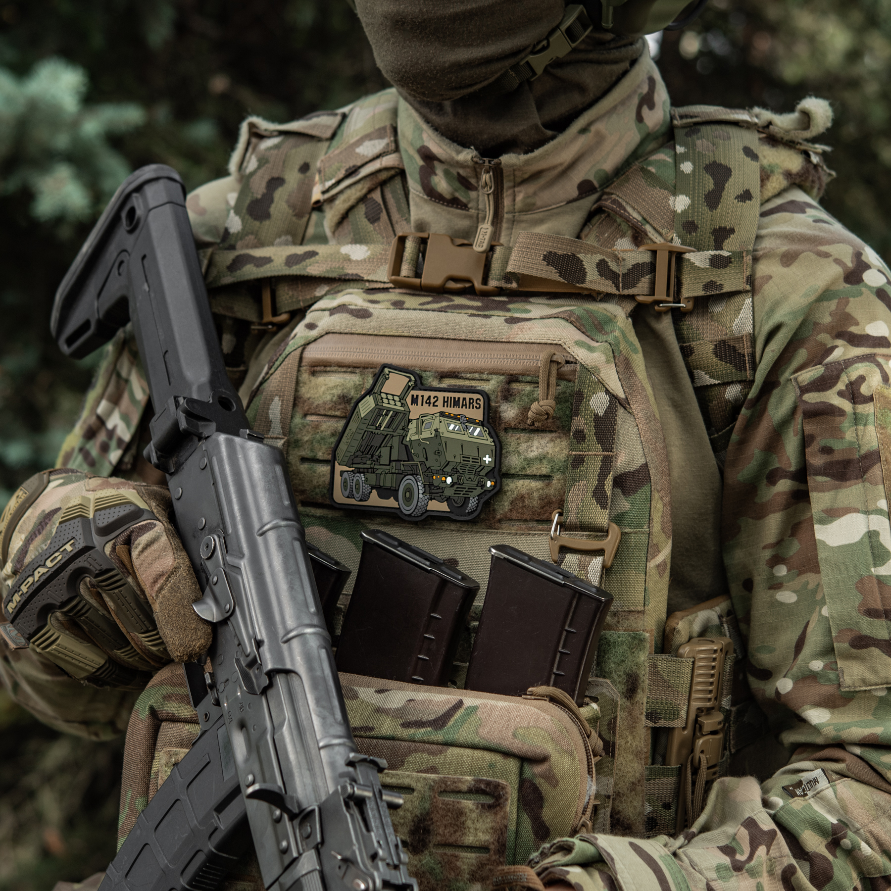 M-Tac нашивка M142 Himars (PVC) M-Tac нашивка M142 Himars (PVC) - Зображення 2