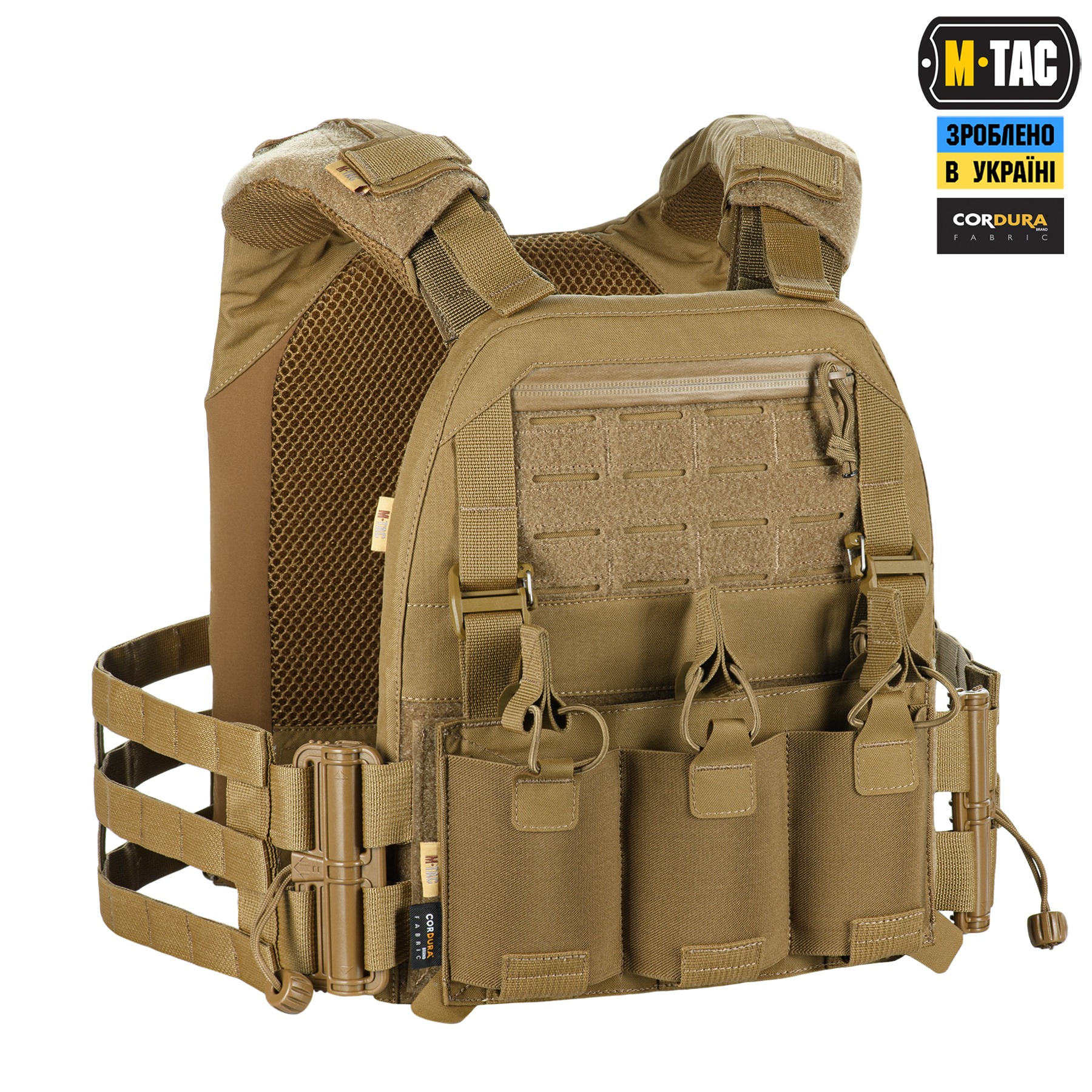 M-Tac плитоноска Cuirass Elite Coyote M-Tac плитоноска Cuirass Elite Coyote - Зображення 3