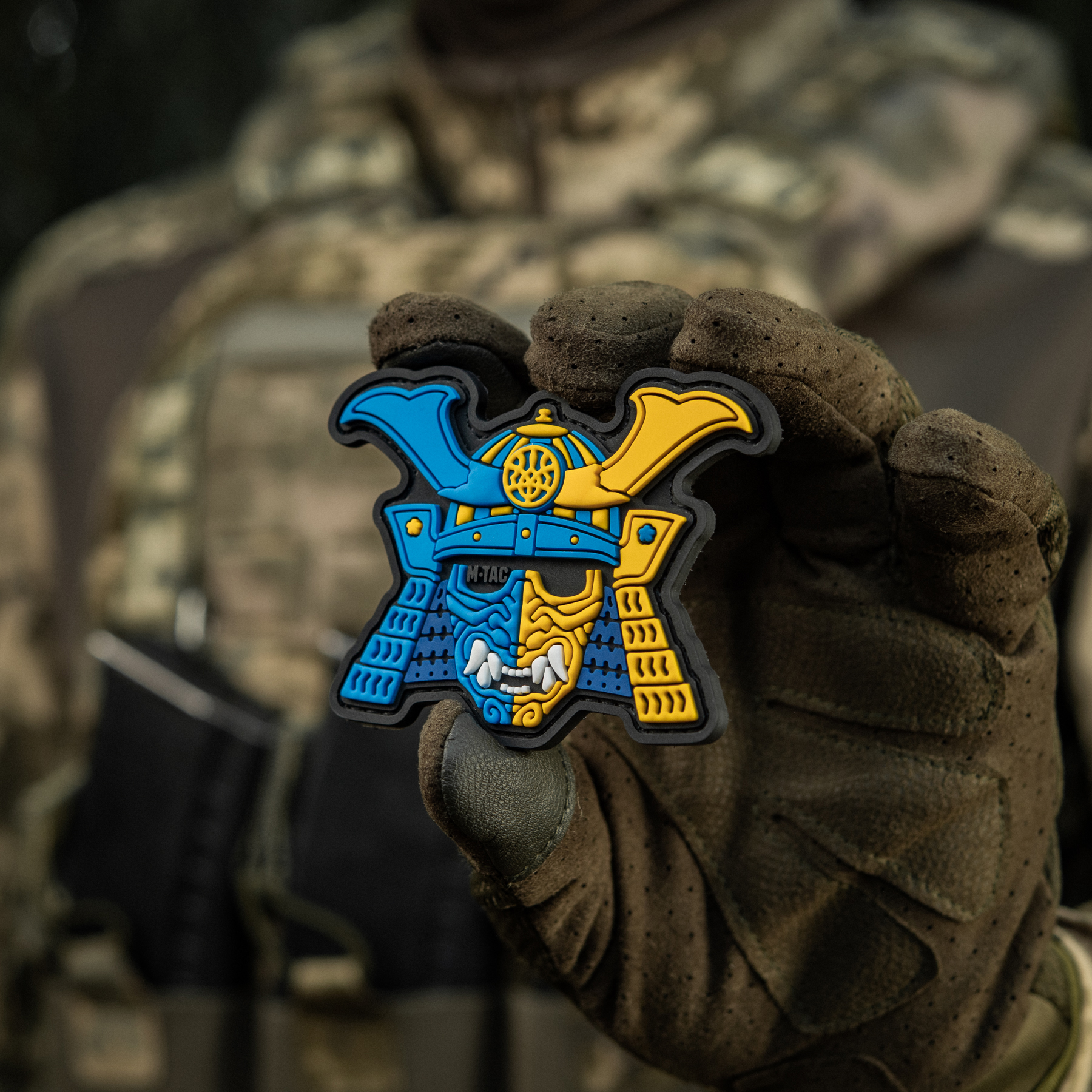 M-Tac нашивка Маска Самурая (PVC) M-Tac нашивка Маска Самурая (PVC) - Зображення 9
