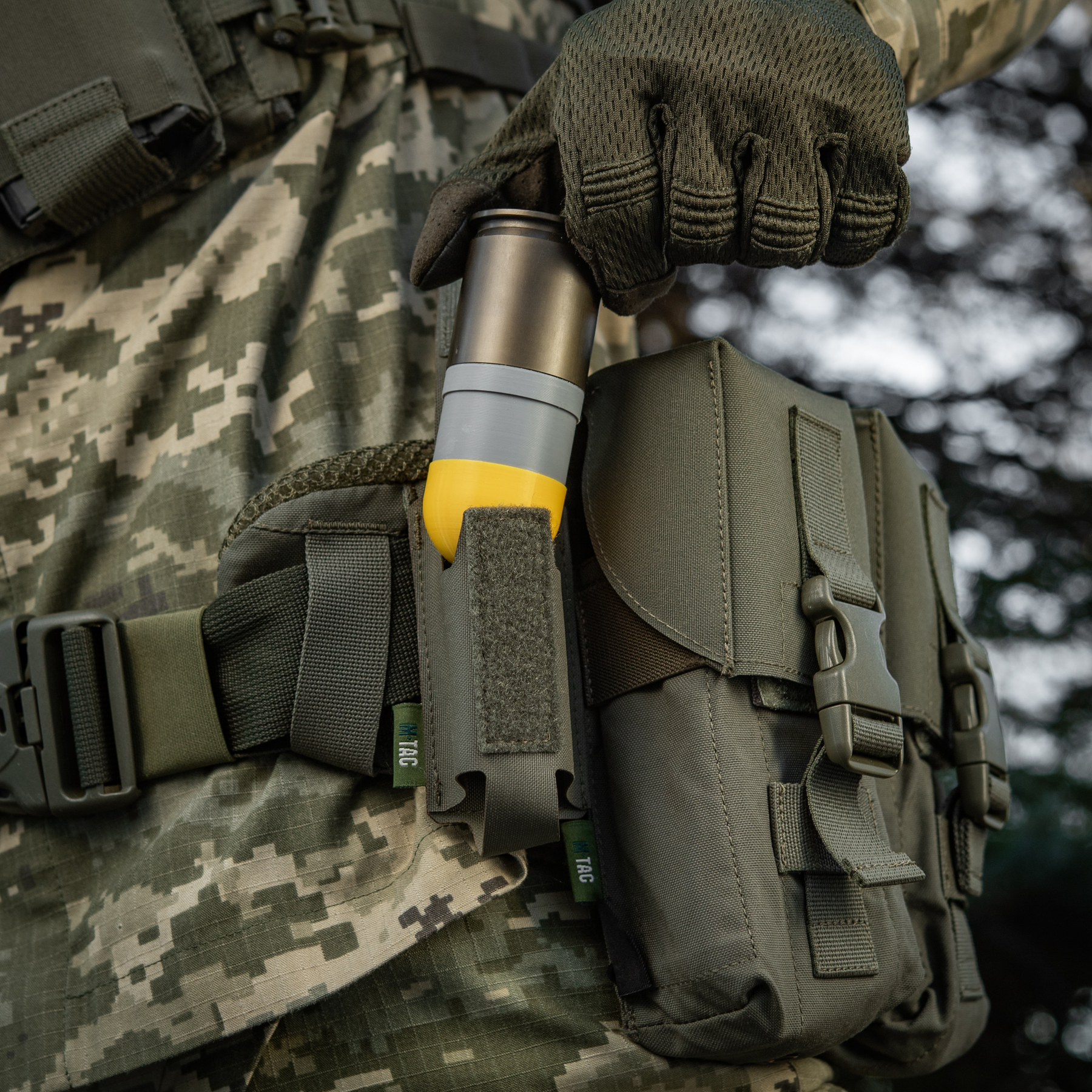M-Tac підсумок ВОГ для 1 гранати Ranger Green M-Tac підсумок ВОГ для 1 гранати Ranger Green - Зображення 15