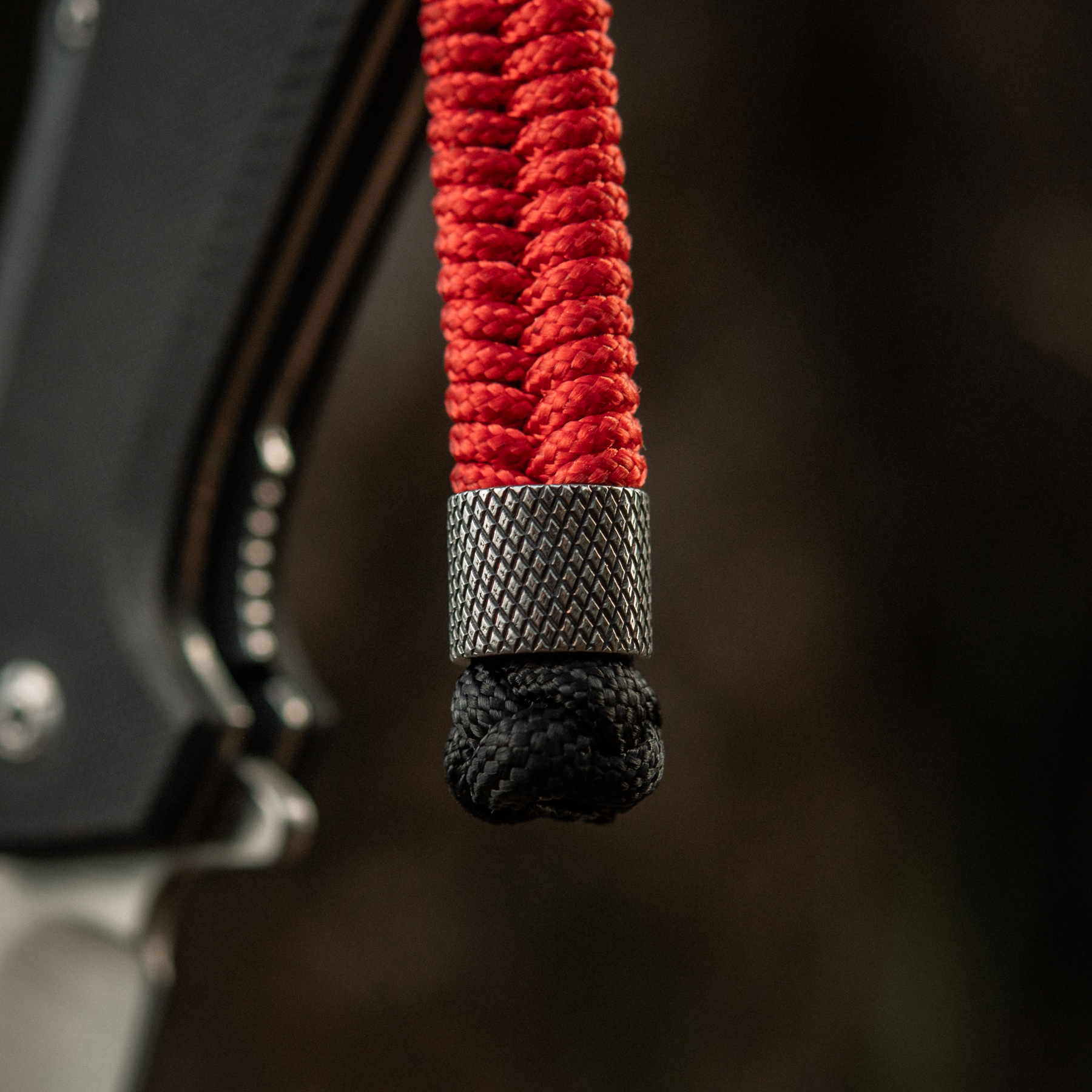 M-Tac темляк Fish&Cylindre Steel Black&Red M-Tac темляк Fish&Cylindre Steel Black&Red - Зображення 7