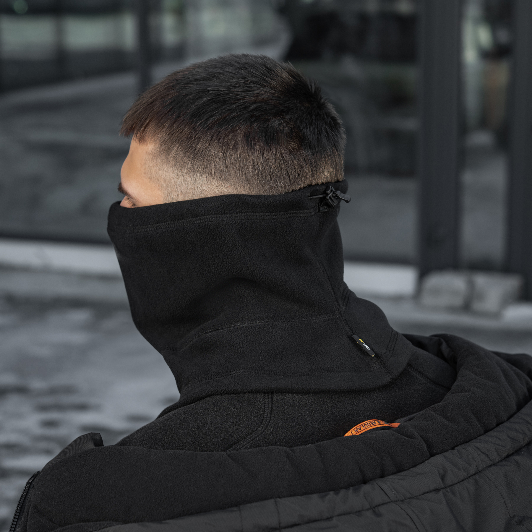 M-Tac шарф-труба анатомічний з затяжкою Elite фліс (320г/м2) Black M-Tac шарф-труба анатомічний з затяжкою Elite фліс (320г/м2) Black — изображение 14