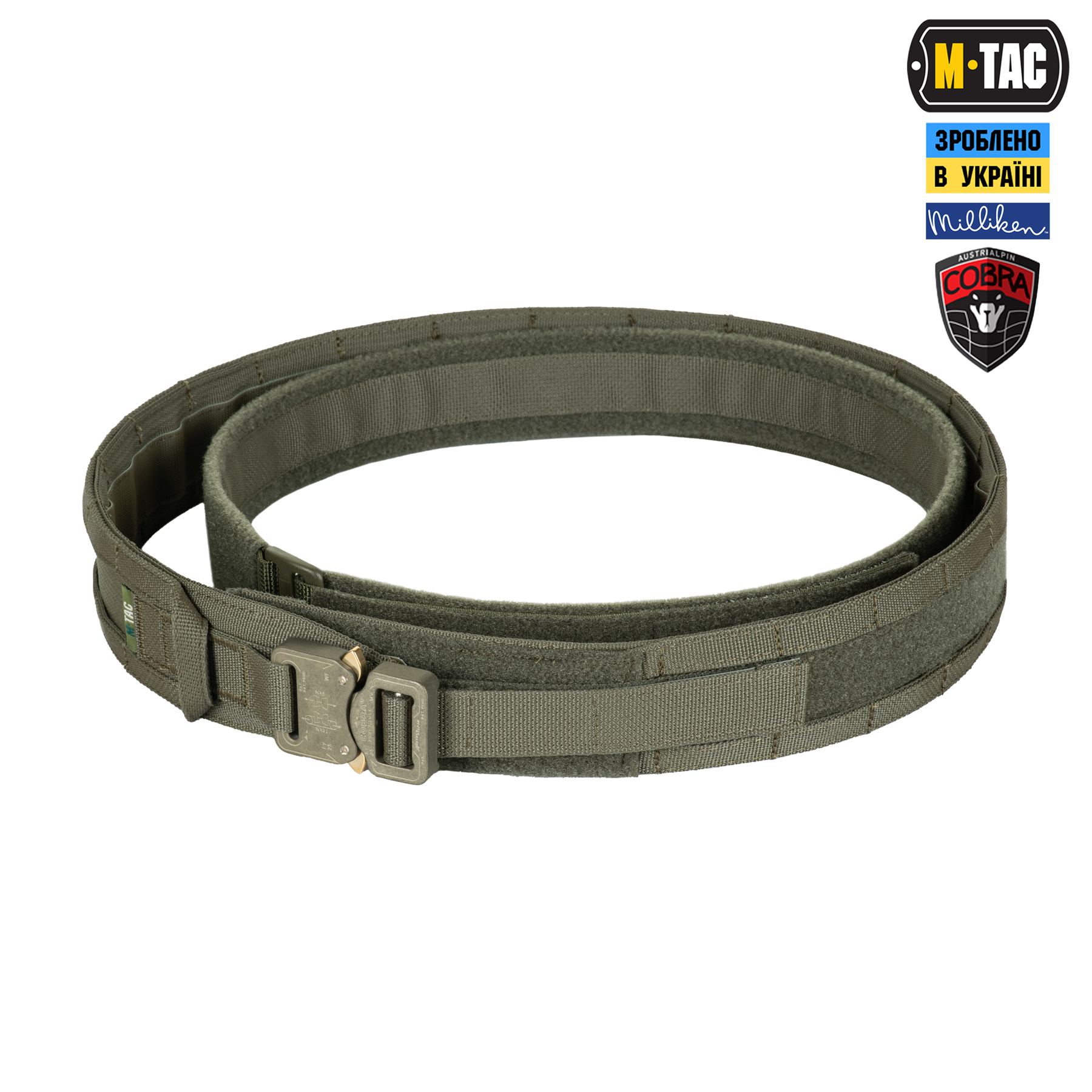 M-Tac ремінь Range Belt Cobra Buckle Gen.IV Ranger Green M-Tac ремінь Range Belt Cobra Buckle Gen.IV Ranger Green - Зображення 2