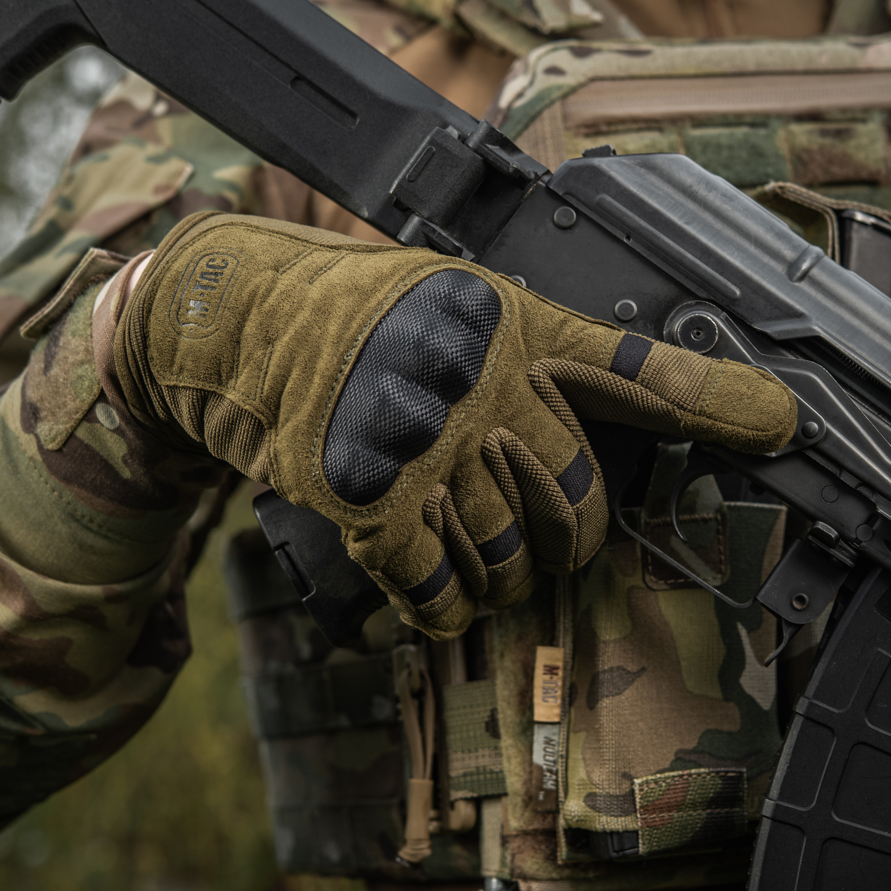 M-Tac рукавички Assault Tactical Mk.6 Olive M-Tac рукавички Assault Tactical Mk.6 Olive - Зображення 13