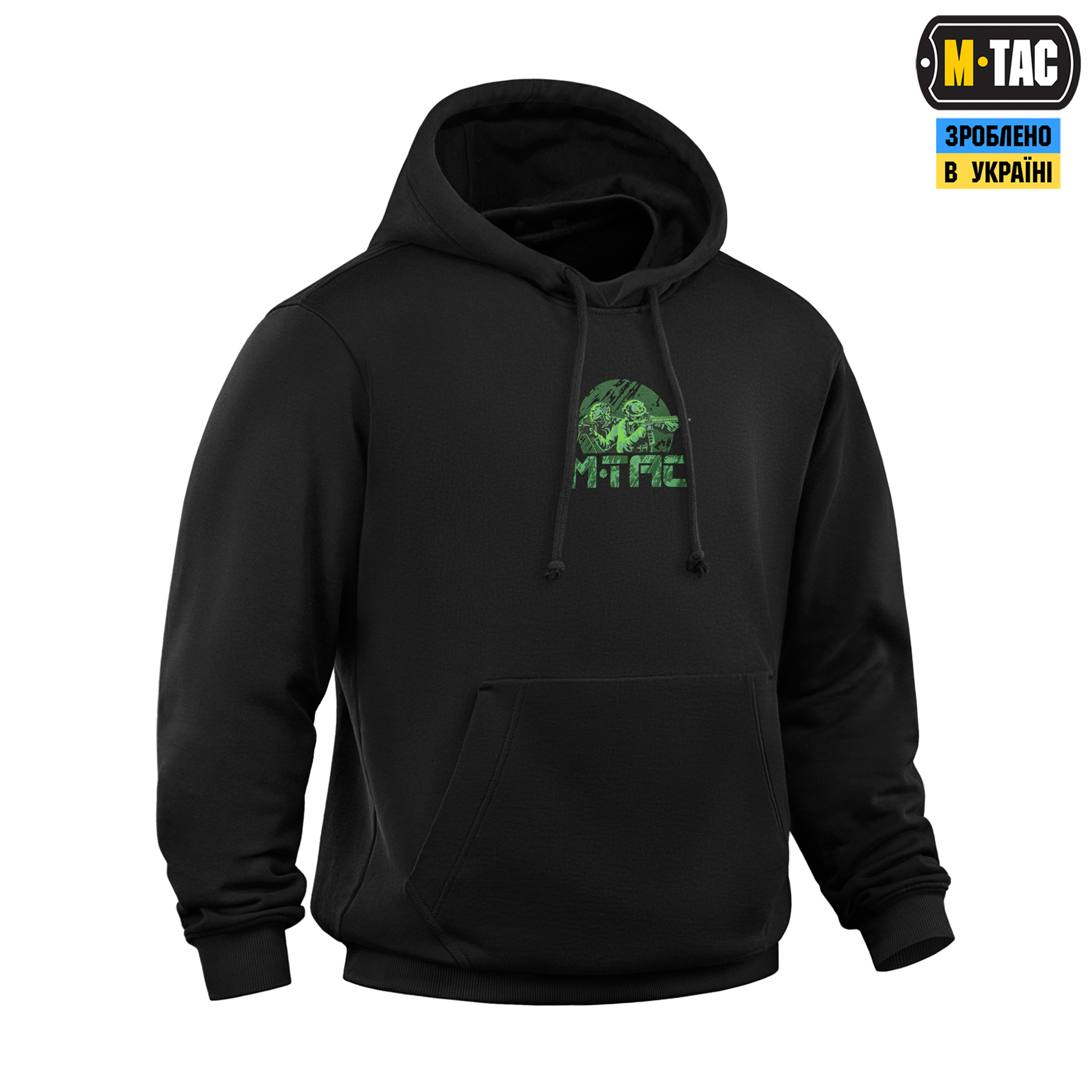 M-Tac кофта Hoodie Пліч-о-пліч Hard Black M-Tac кофта Hoodie Пліч-о-пліч Hard Black — изображение 4