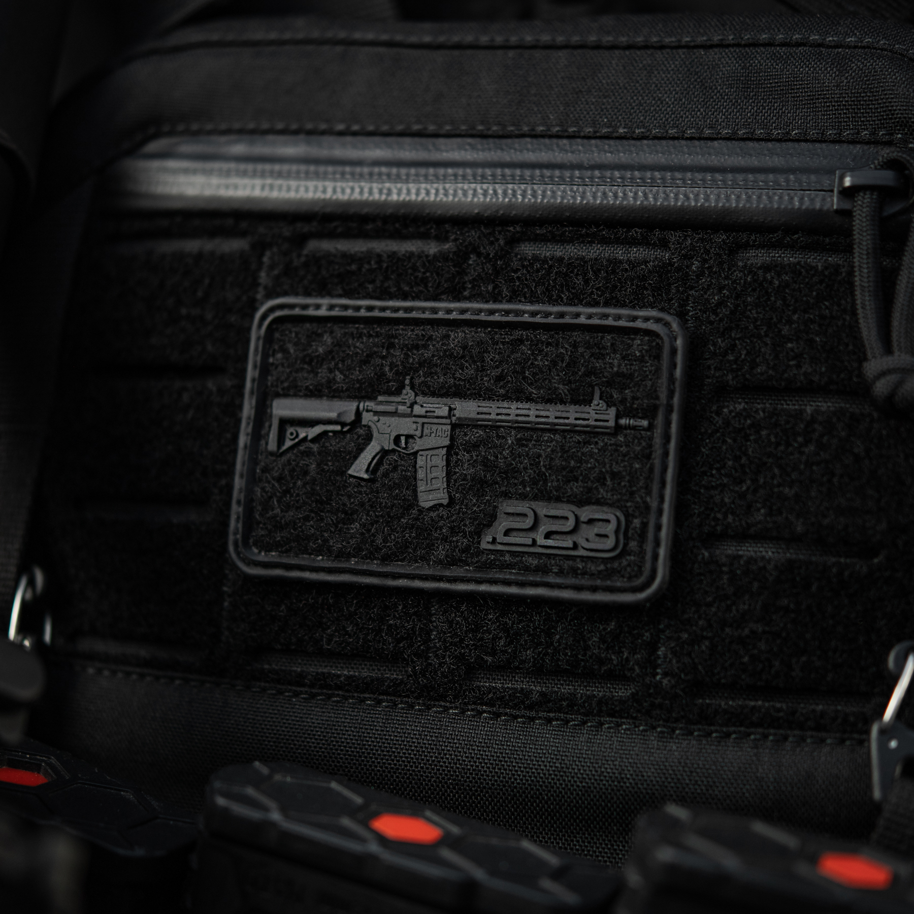 M-Tac нашивка AR-15 Velcro/PVC Black M-Tac нашивка AR-15 Velcro/PVC Black - Зображення 3