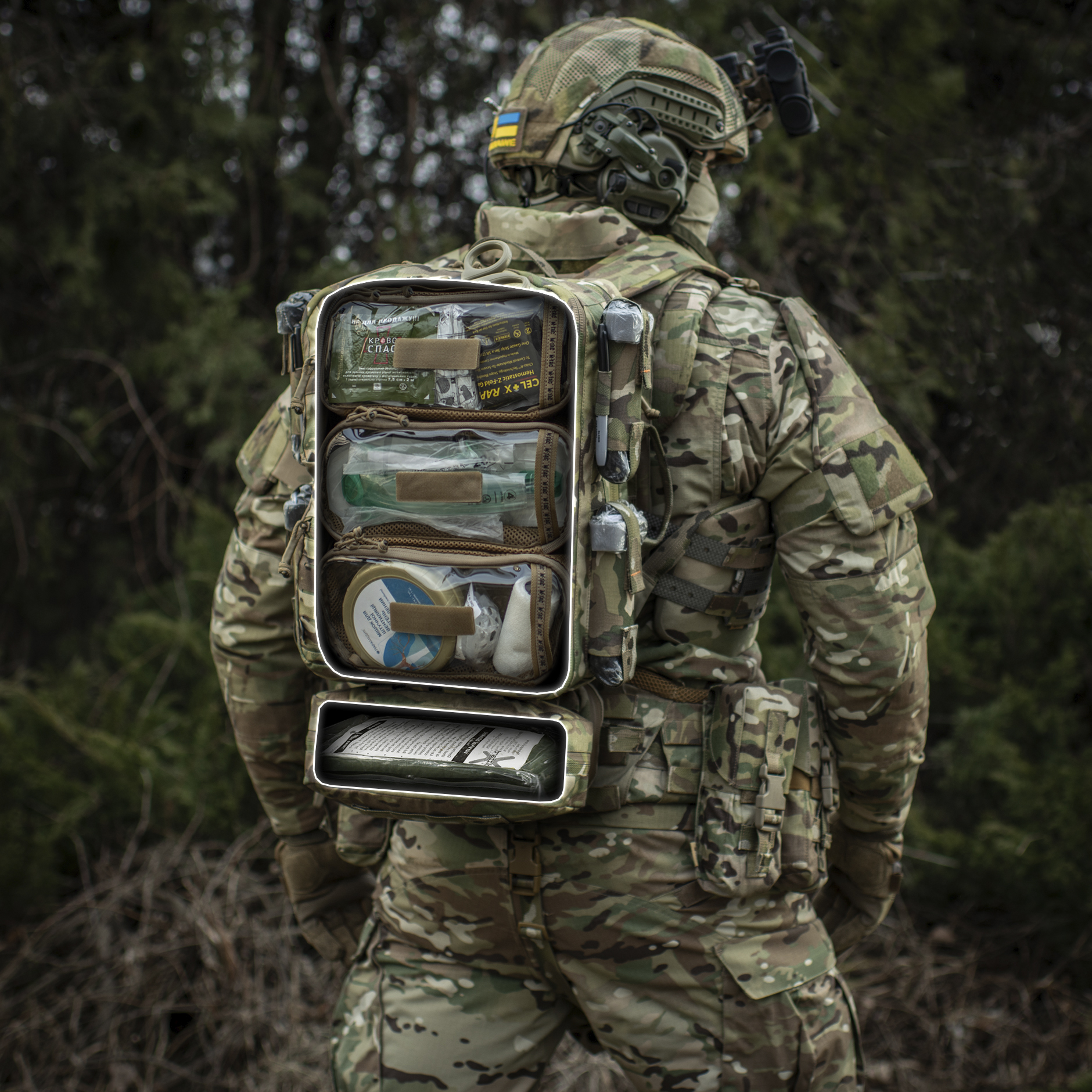 M-Tac наплічник бойового медика Elite Multicam M-Tac наплічник бойового медика Elite Multicam - Зображення 42