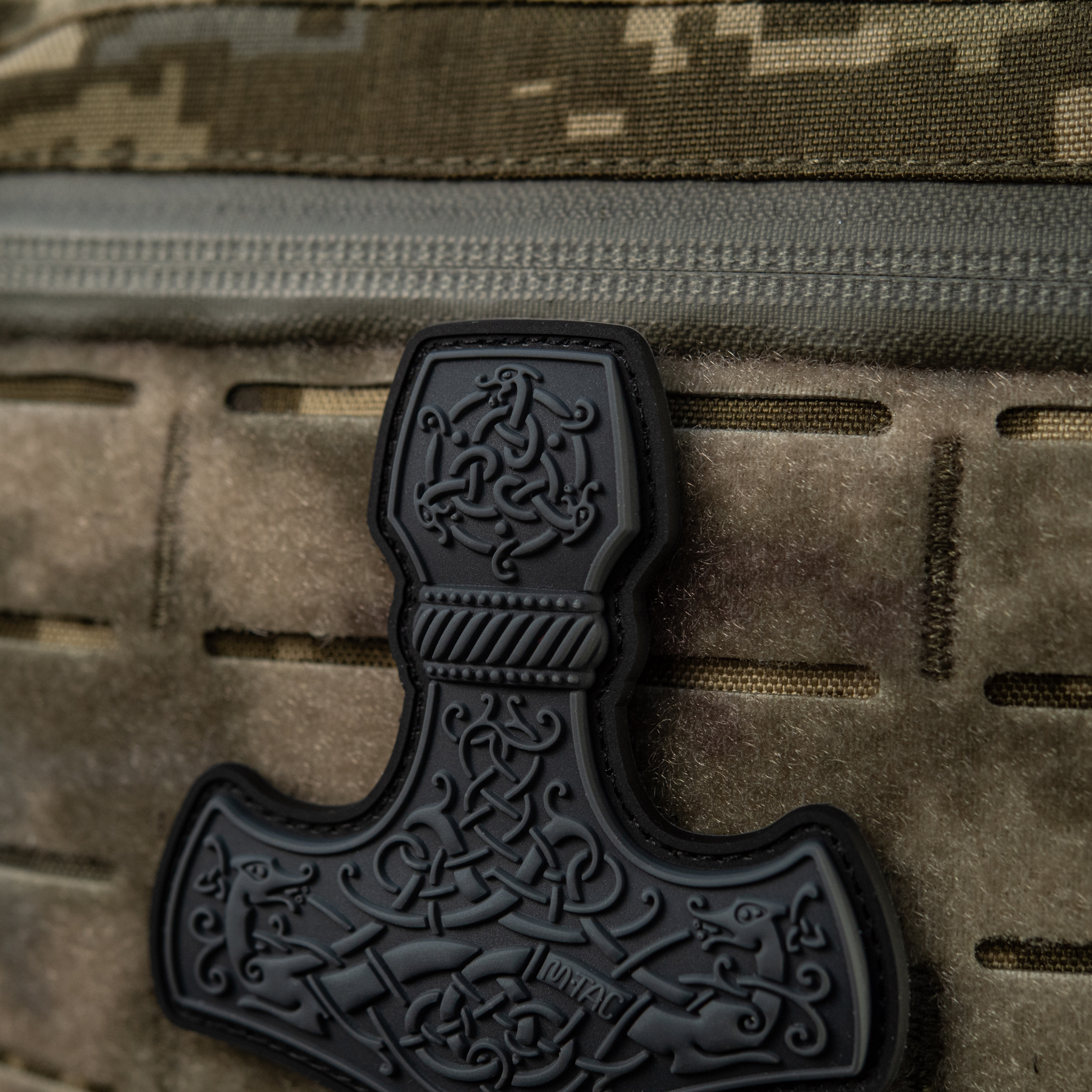 M-Tac нашивка Mjölnir Large PVC Grey M-Tac нашивка Mjölnir Large PVC Grey - Зображення 5