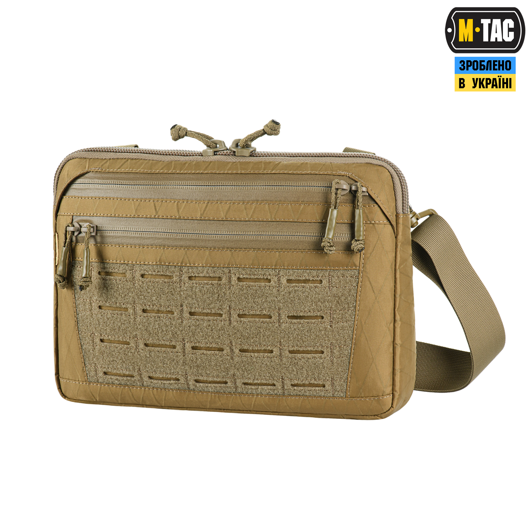 M-Tac сумка Admin Bag Medium X-PAC Elite з липучкою Coyote M-Tac сумка Admin Bag Medium X-PAC Elite з липучкою Coyote