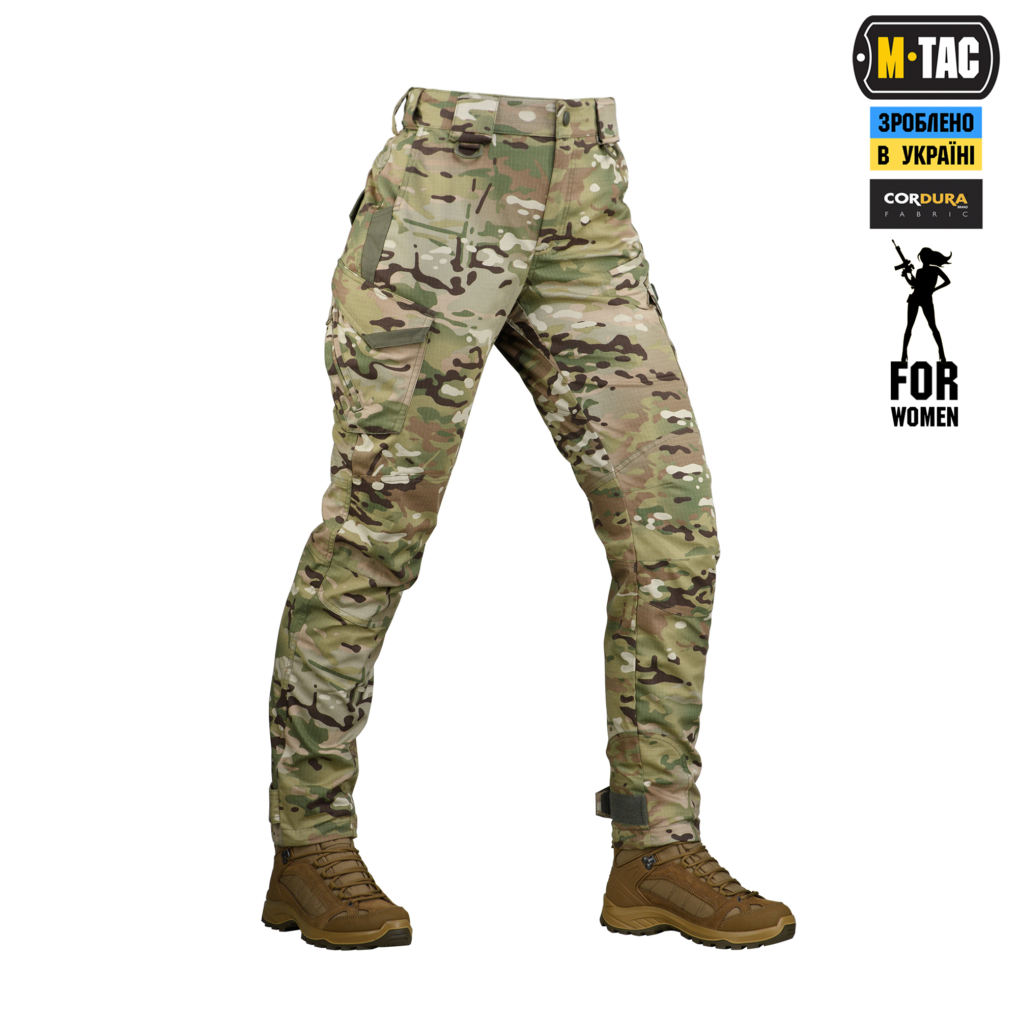 M-Tac штаны Aggressor Lady рип-стоп MC M-Tac штани Aggressor Lady ріп-стоп MC — изображение 3