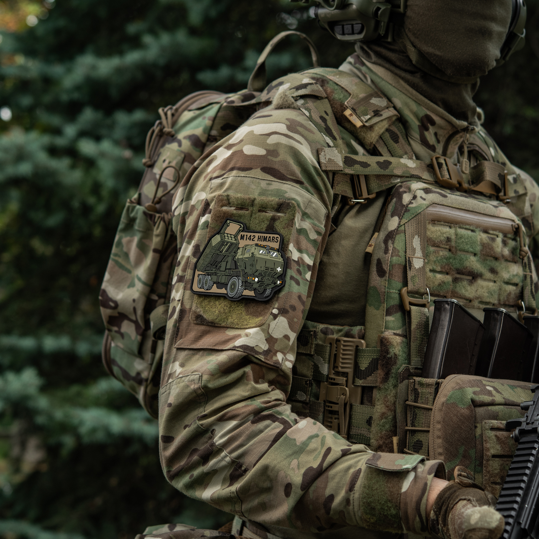 M-Tac нашивка M142 Himars (PVC) M-Tac нашивка M142 Himars (PVC) - Зображення 14