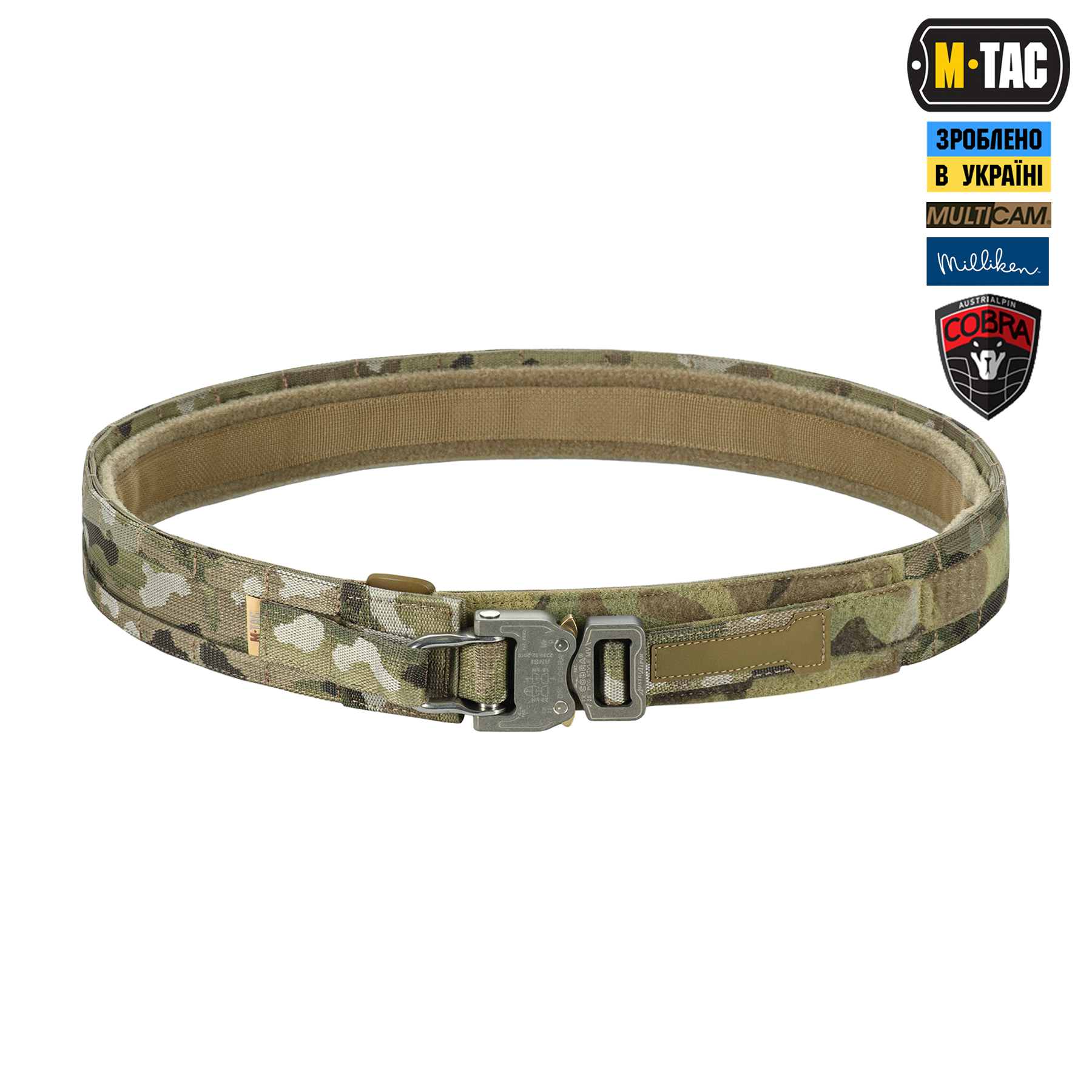 M-Tac ремінь Range Belt D-Ring Cobra Buckle Gen.IV Multicam M-Tac ремінь Range Belt D-Ring Cobra Buckle Gen.IV Multicam