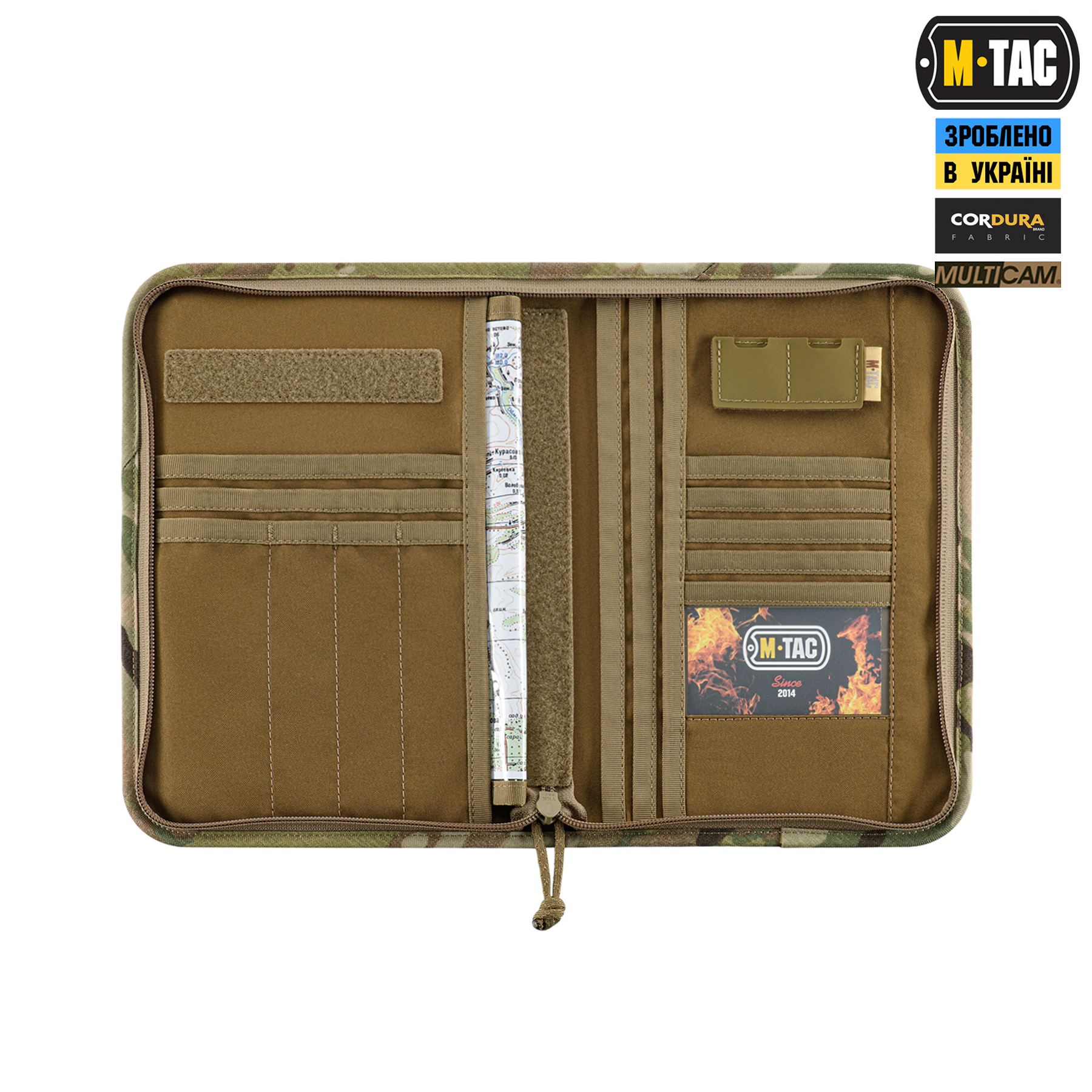 M-Tac планшет-органайзер А5 Elite Multicam M-Tac планшет-органайзер А5 Elite Multicam - Зображення 4