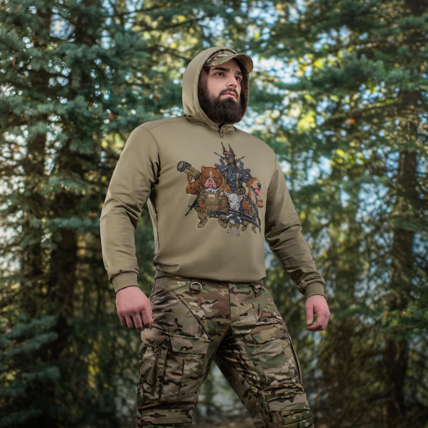 M-Tac кофта Hoodie Rex Team Tan M-Tac кофта Hoodie Rex Team Tan - Зображення 9
