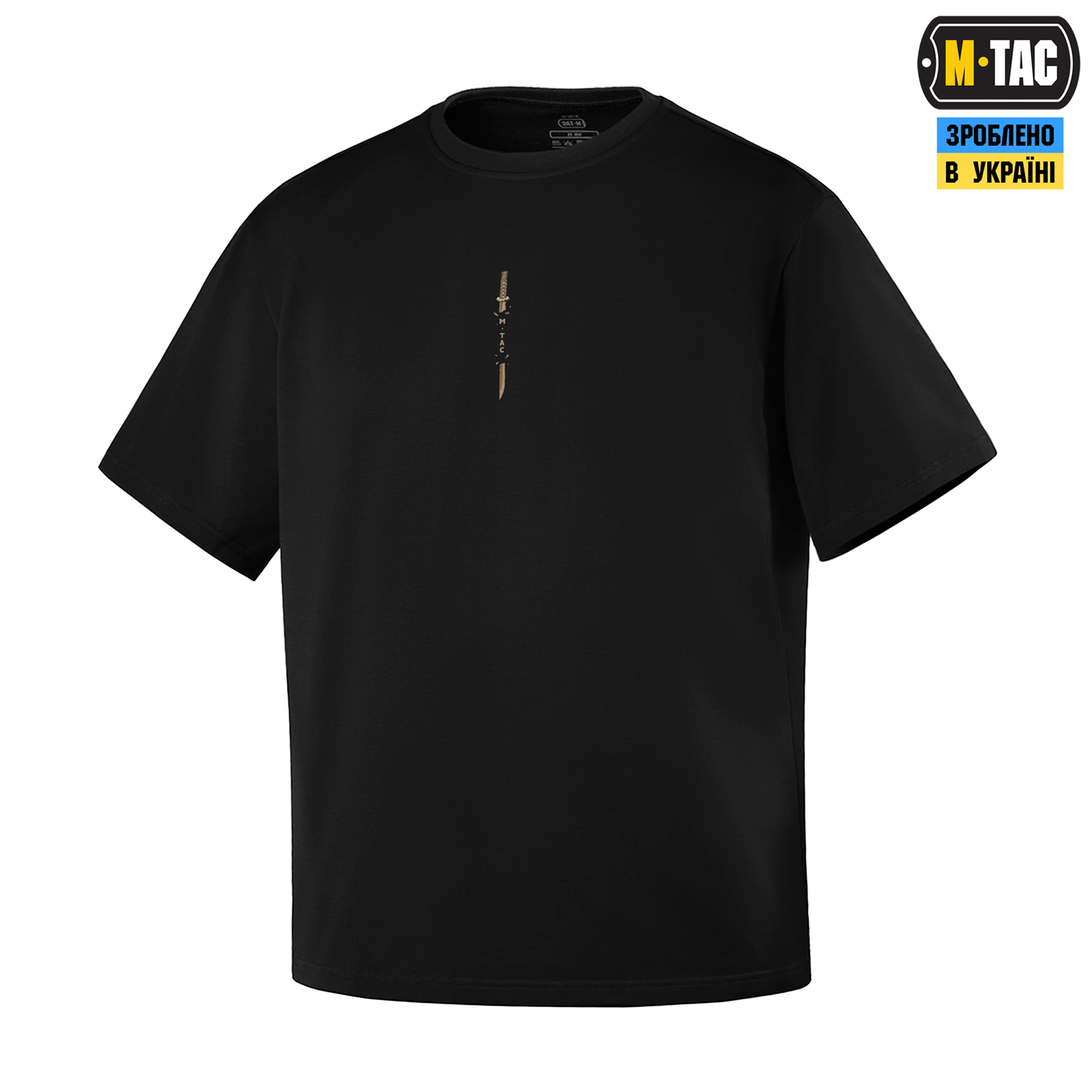 M-Tac футболка Gold Samurai Oversize Black M-Tac футболка Gold Samurai Oversize Black - Зображення 2