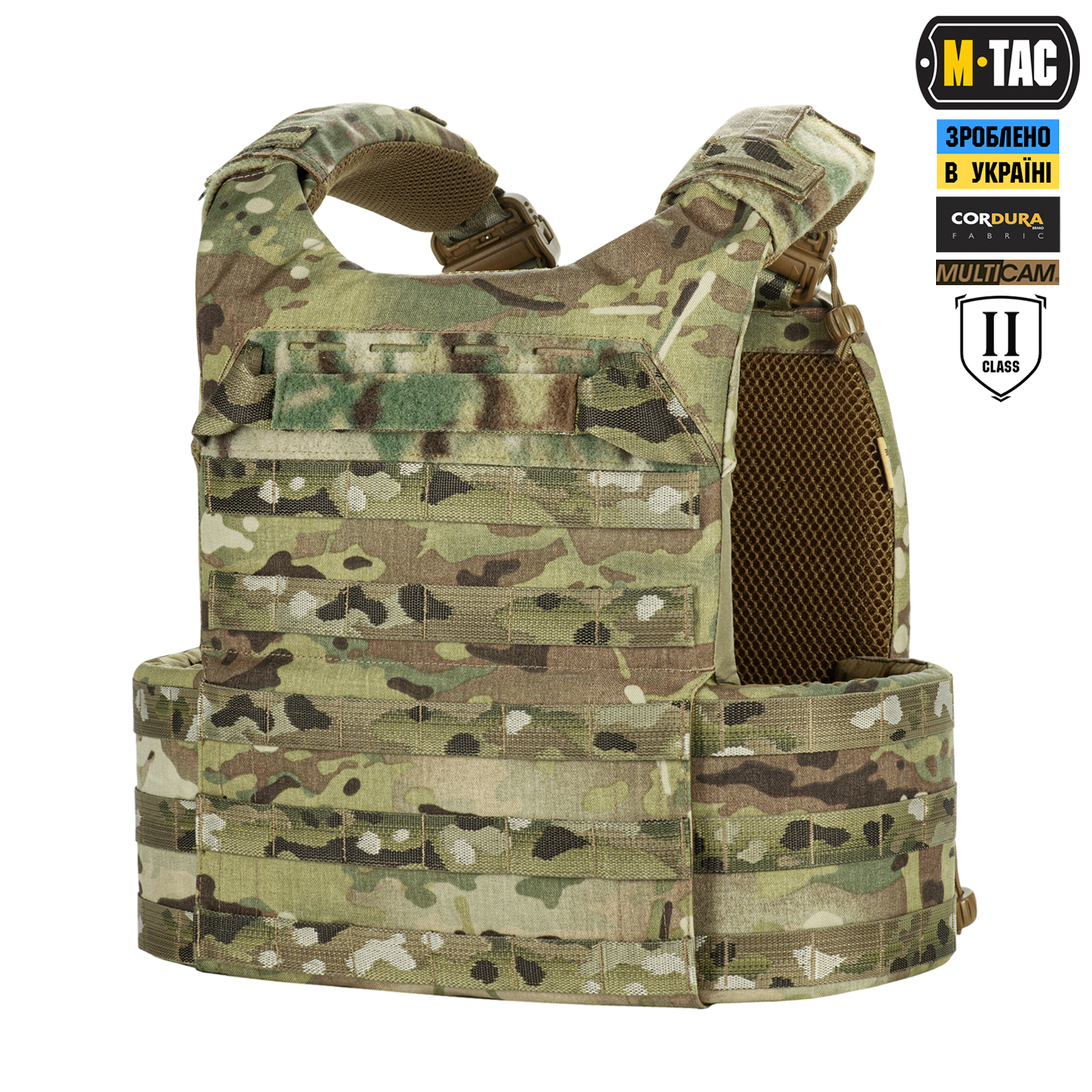 M-Tac плитоноска Cuirass FAST Elite Gen.II 2 клас захисту (розмір плити M) Multicam M-Tac плитоноска Cuirass FAST Elite Gen.II 2 клас захисту (розмір плити M) Multicam - Зображення 4