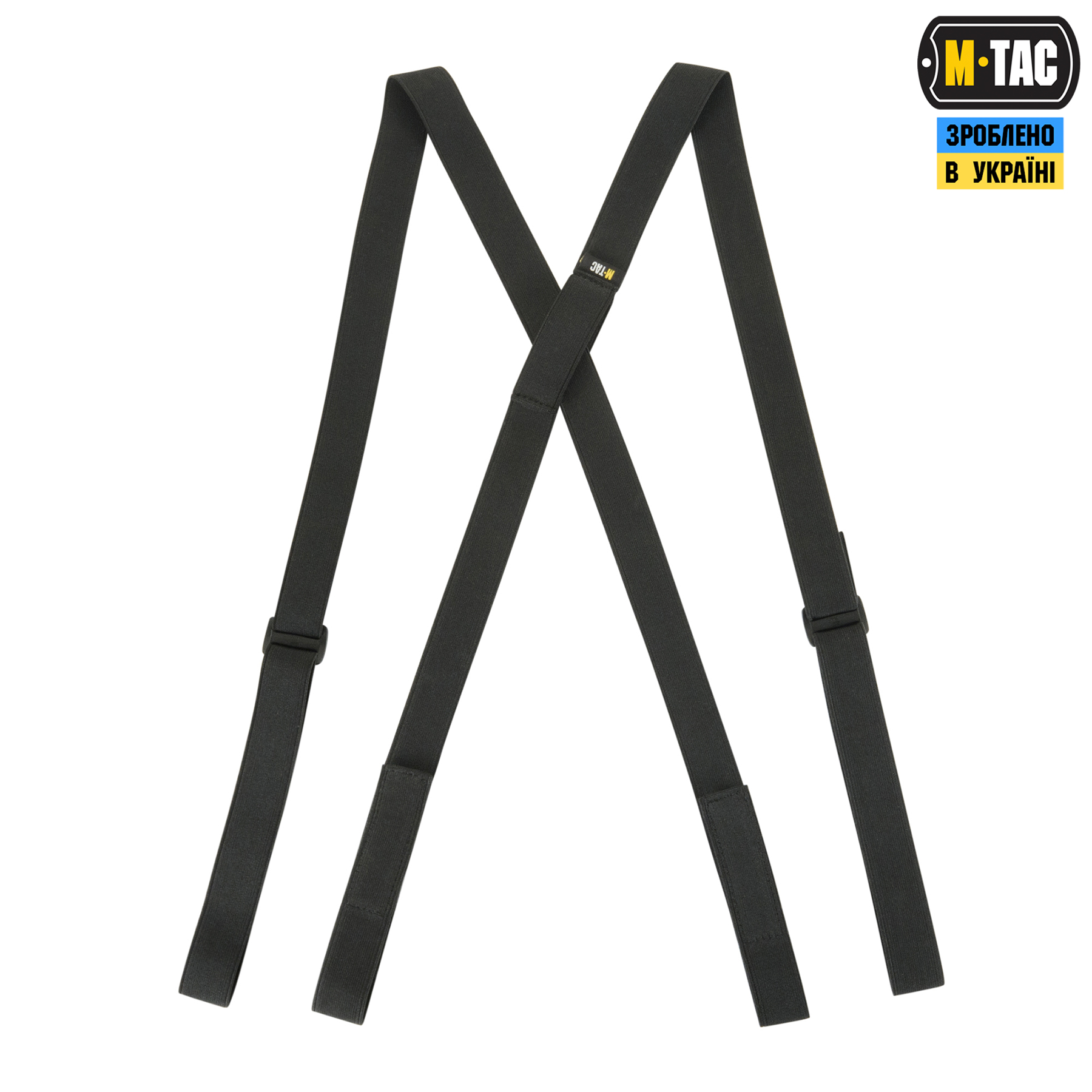 M-Tac підтяжки еластичні Л7 Black M-Tac підтяжки еластичні Л7 Black