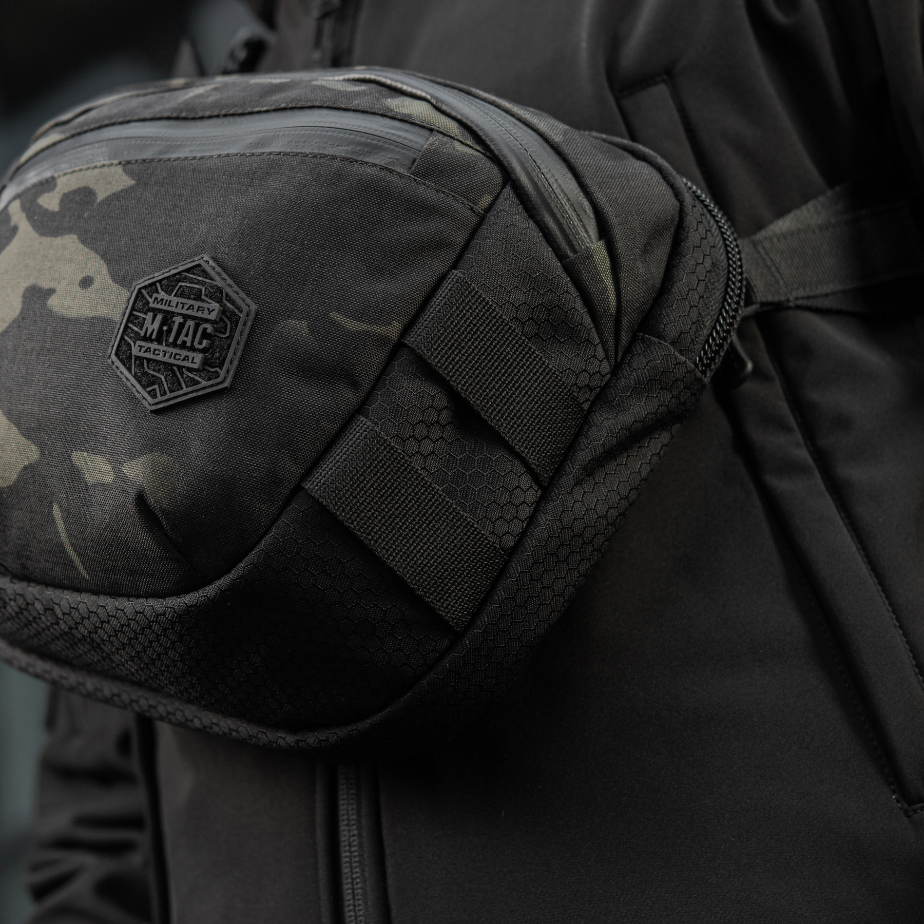 M-Tac сумка Sphaera Hex Hardsling Bag Large Elite Multicam Black/Black M-Tac сумка Sphaera Hex Hardsling Bag Large Elite Multicam Black/Black - Зображення 18