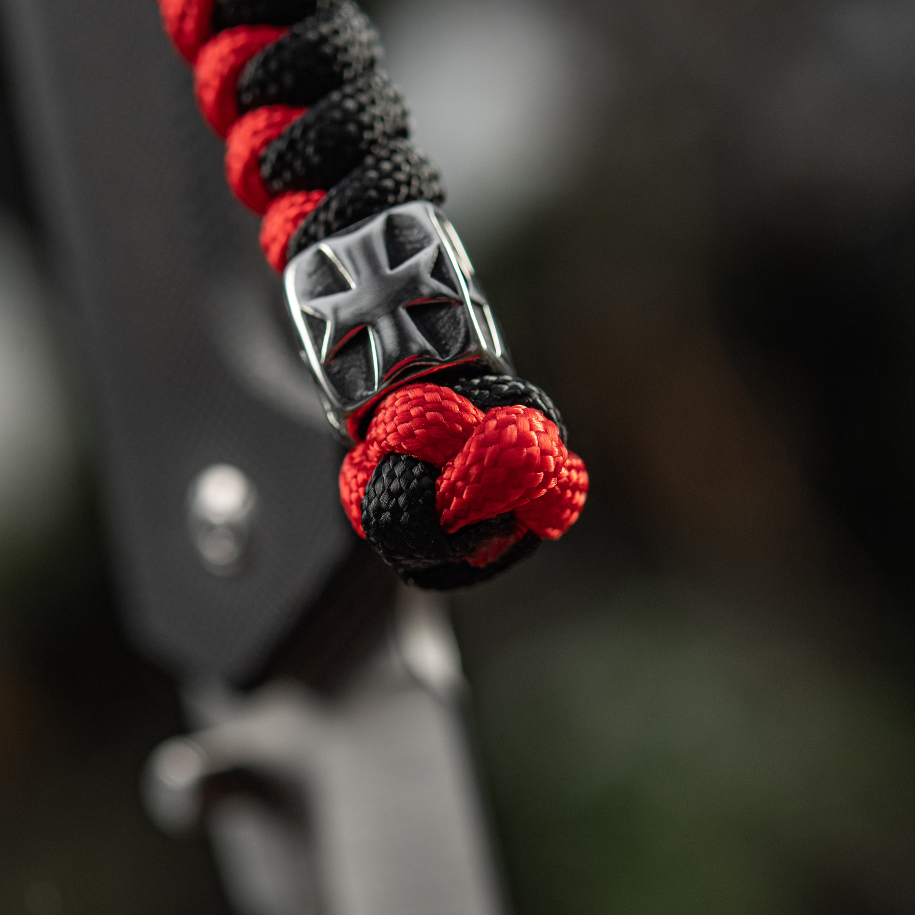 M-Tac темляк Viper Козацький Хрест Steel Black&Red M-Tac темляк Viper Козацький Хрест Steel Black&Red - Зображення 5