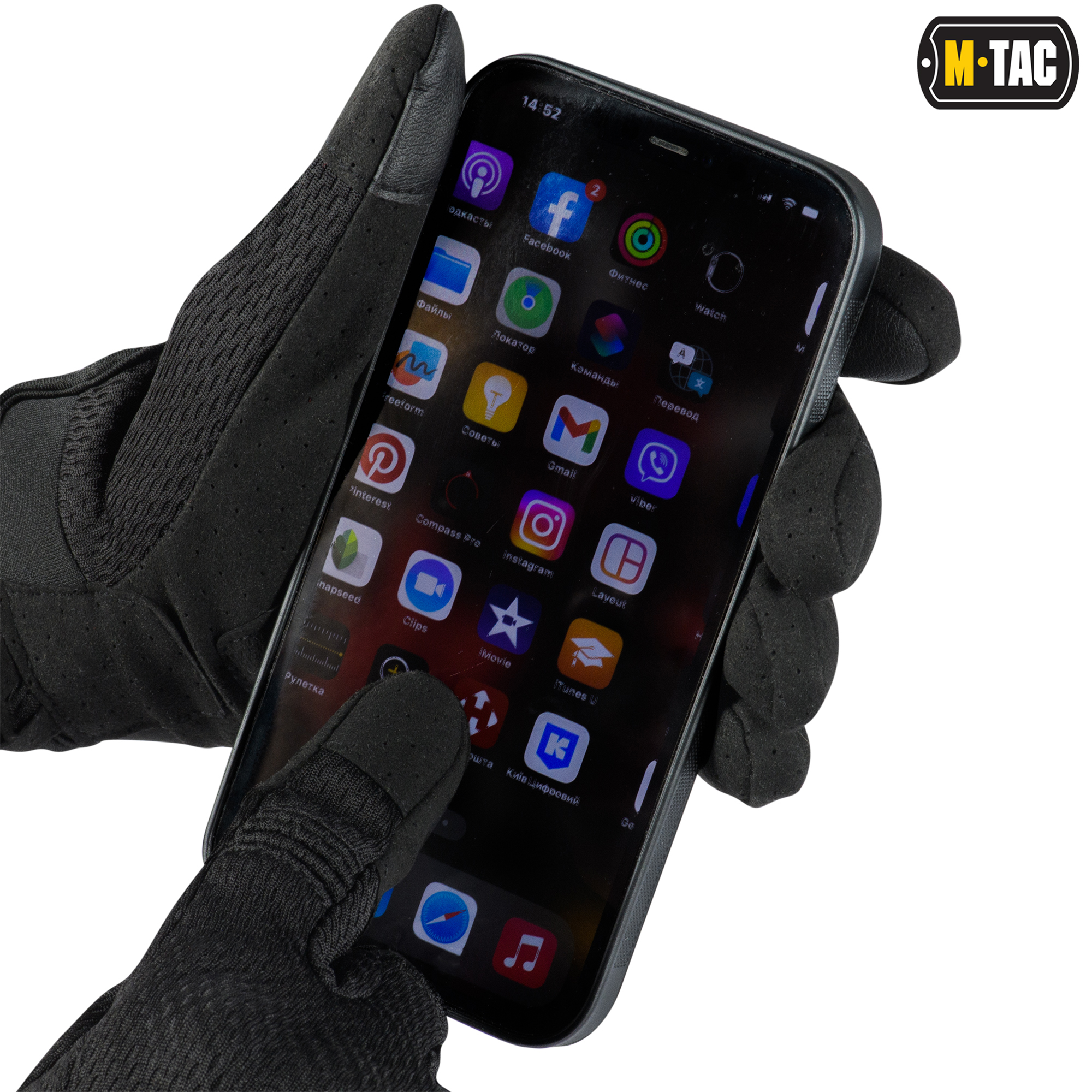 M-Tac рукавички A30 Black M-Tac рукавички A30 Black — изображение 5