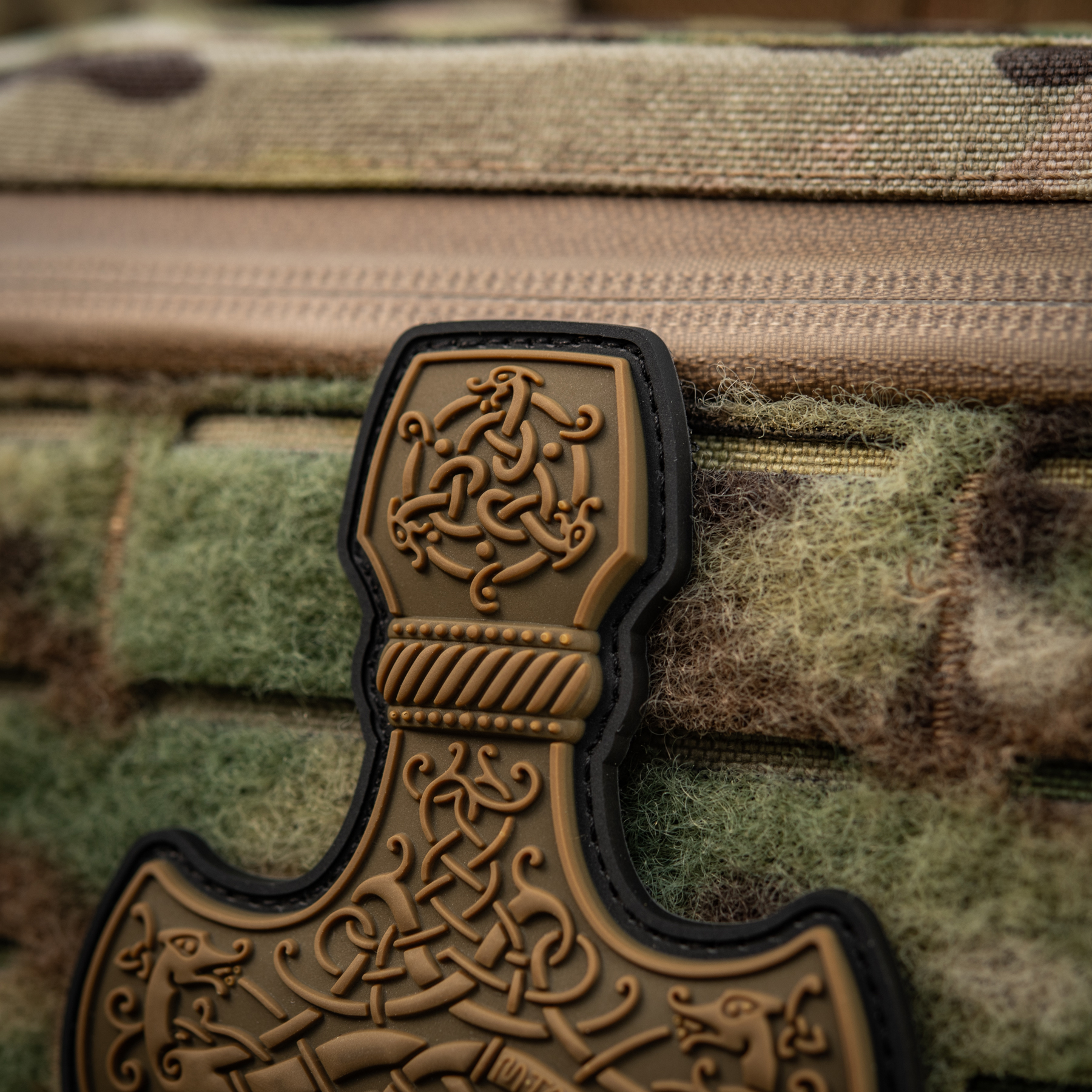 M-Tac нашивка Mjölnir Large PVC Coyote M-Tac нашивка Mjölnir Large PVC Coyote - Зображення 6