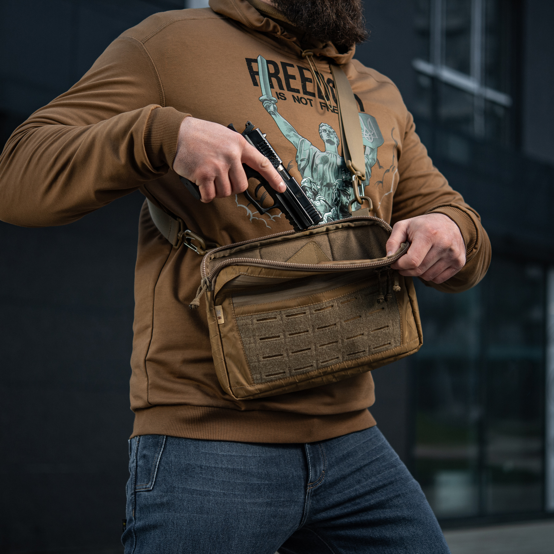 M-Tac сумка Admin Bag Medium X-PAC Elite з липучкою Coyote M-Tac сумка Admin Bag Medium X-PAC Elite з липучкою Coyote — изображение 26