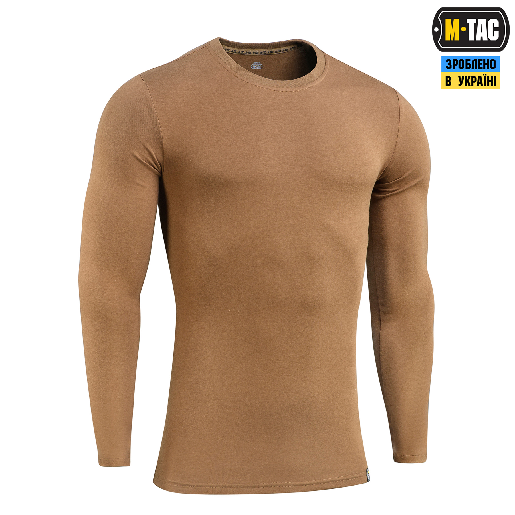 M-Tac футболка довгий рукав 93/7 Coyote Brown M-Tac футболка довгий рукав 93/7 Coyote Brown - Зображення 3