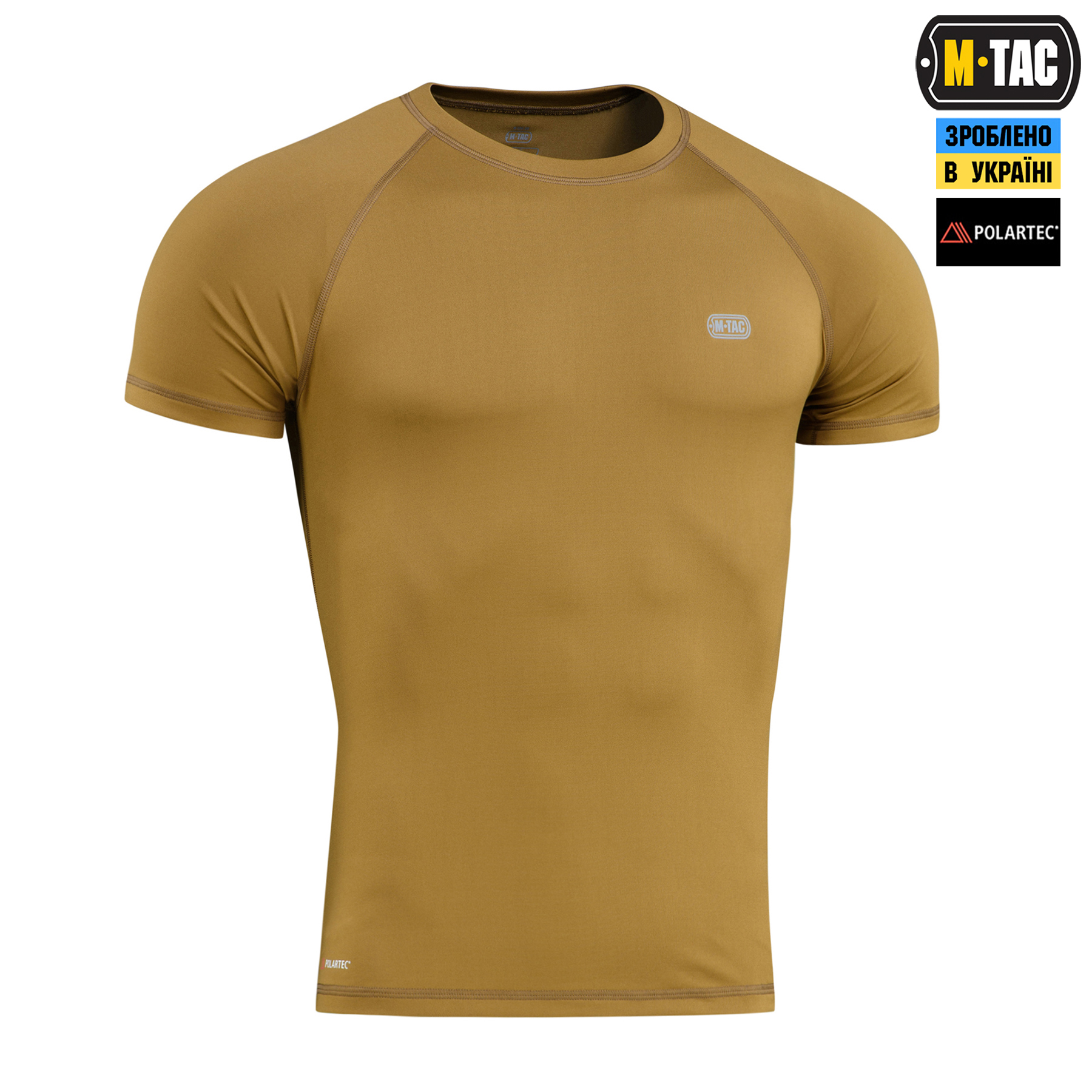 M-Tac футболка Ultra Light Polartec Coyote M-Tac футболка Ultra Light Polartec Coyote — изображение 3