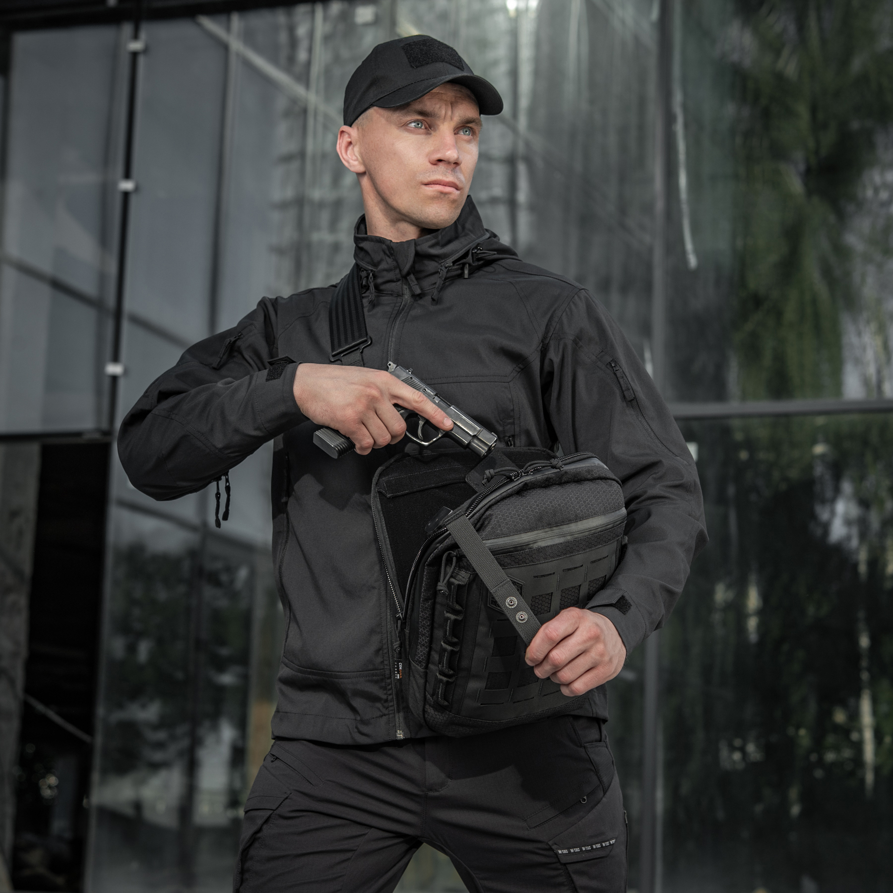 M-Tac сумка планшет Laser Cut Hex Black M-Tac сумка планшет Laser Cut Hex Black — изображение 12