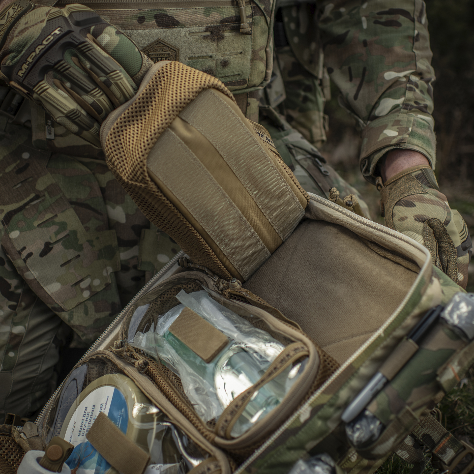 M-Tac наплічник бойового медика Elite Multicam M-Tac наплічник бойового медика Elite Multicam - Зображення 46