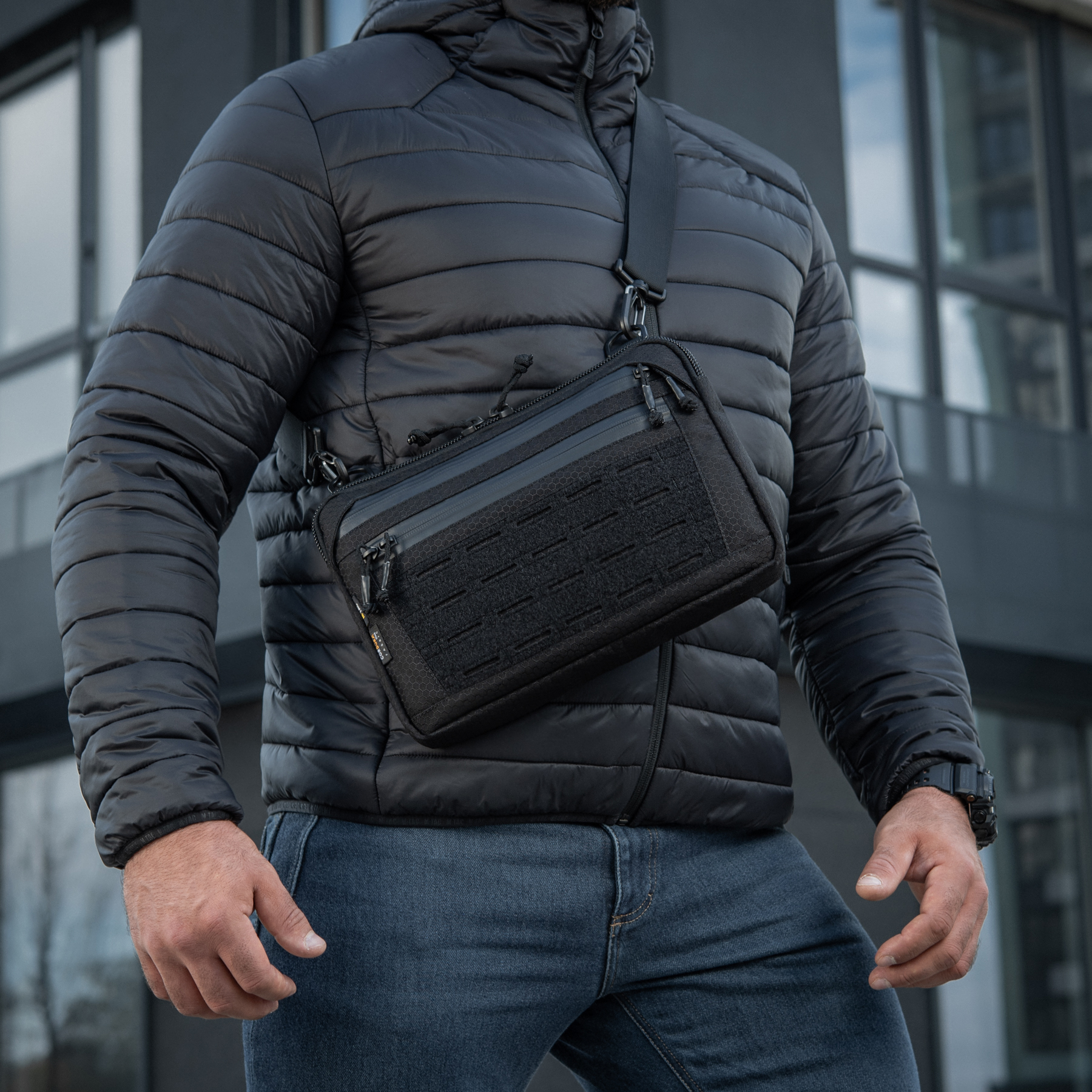M-Tac сумка Admin Bag Medium Elite з липучкою Hex Black M-Tac сумка Admin Bag Medium Elite з липучкою Hex Black — изображение 13
