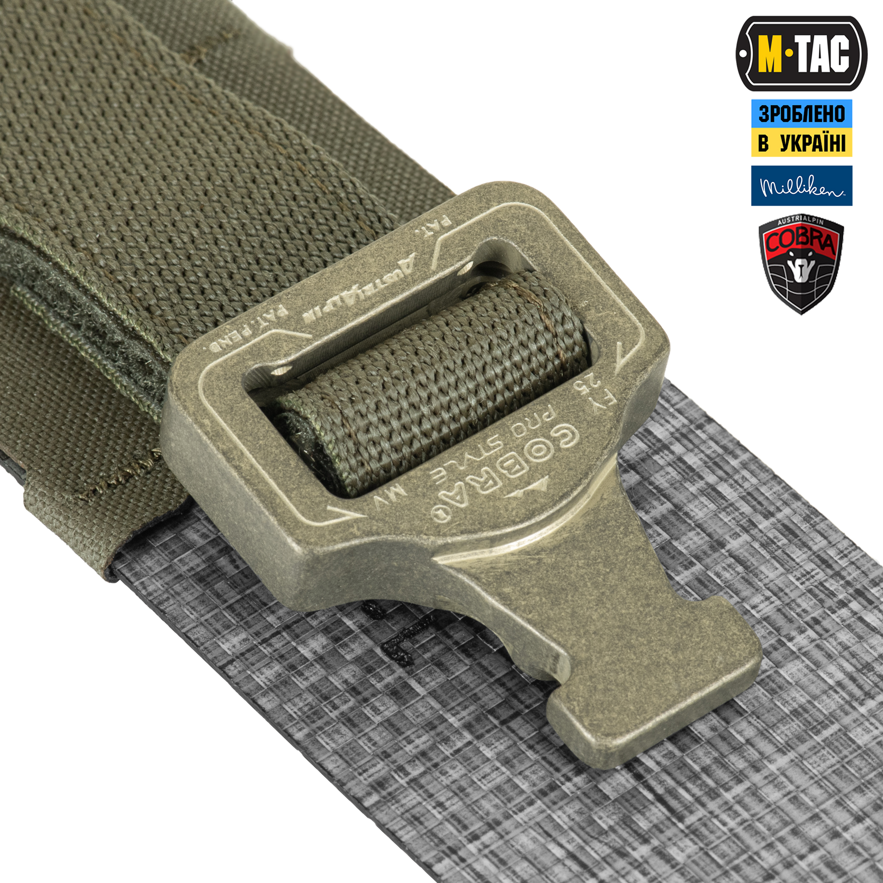 M-Tac ремінь Tiger Belt Cobra Buckle Ranger Green M-Tac ремінь Tiger Belt Cobra Buckle Ranger Green - Зображення 3