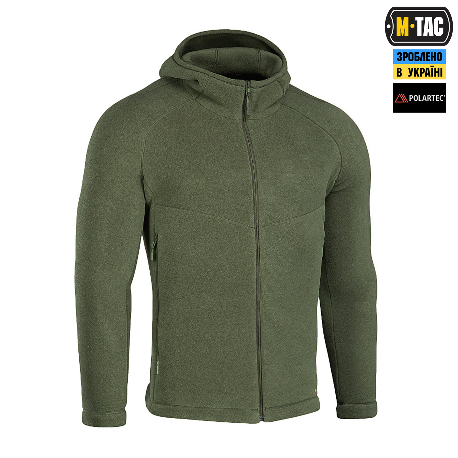 M-Tac кофта Sprint Fleece Polartec Army Olive M-Tac кофта Sprint Fleece Polartec Army Olive — изображение 3