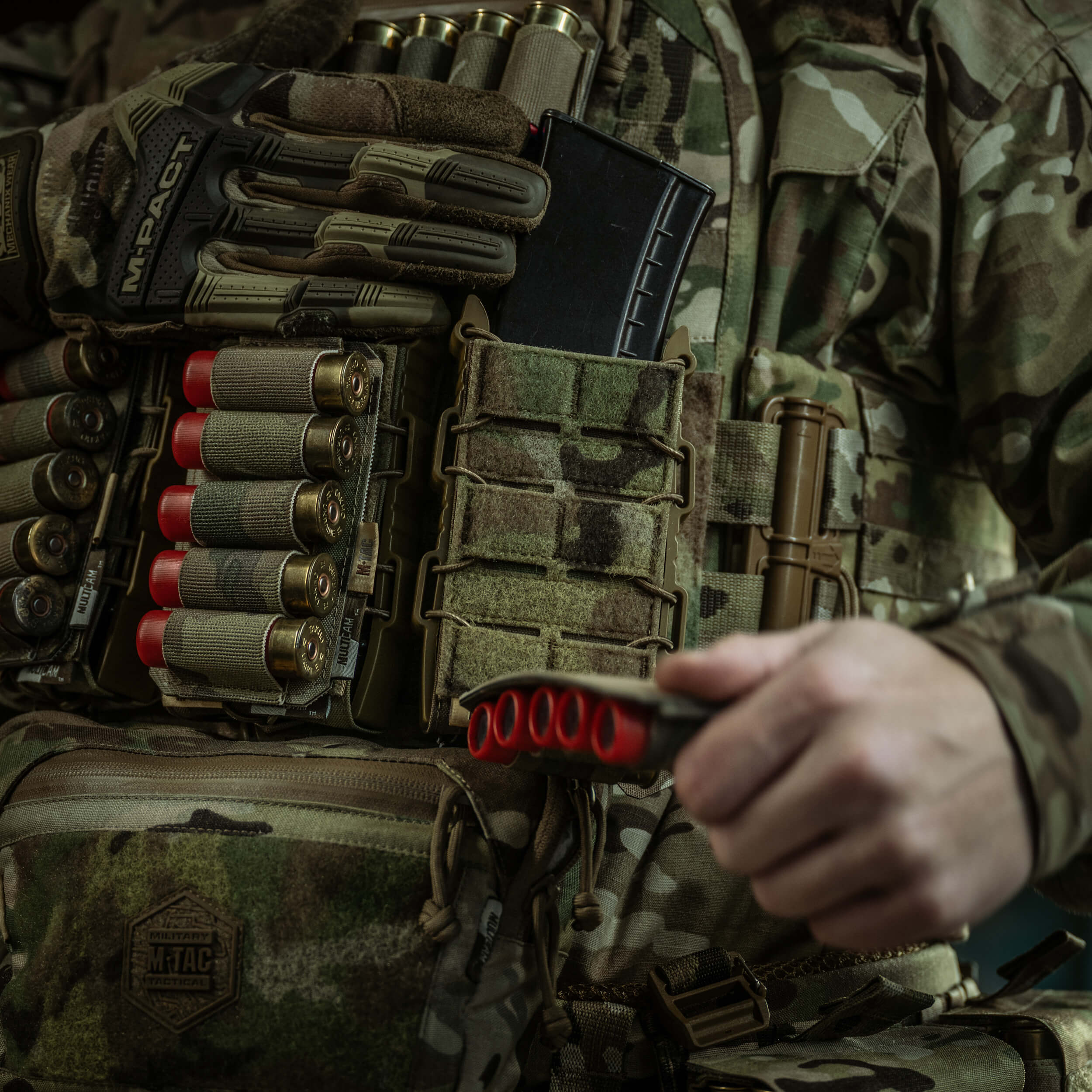 M-Tac Патронташ на липучці для набоїв 12 калібру Multicam M-Tac Патронташ на липучці для набоїв 12 калібру Multicam - Зображення 23