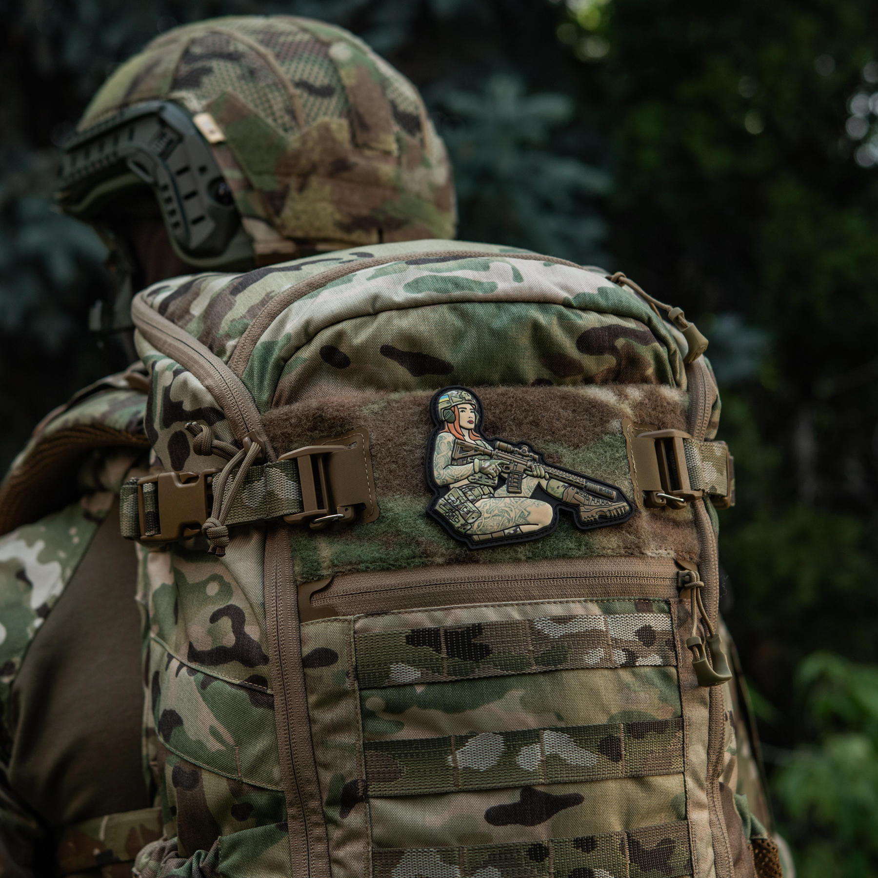 M-Tac нашивка Tactical girl №2 Skandinavik PVC MC M-Tac нашивка Tactical girl №2 Skandinavik PVC MC - Зображення 11