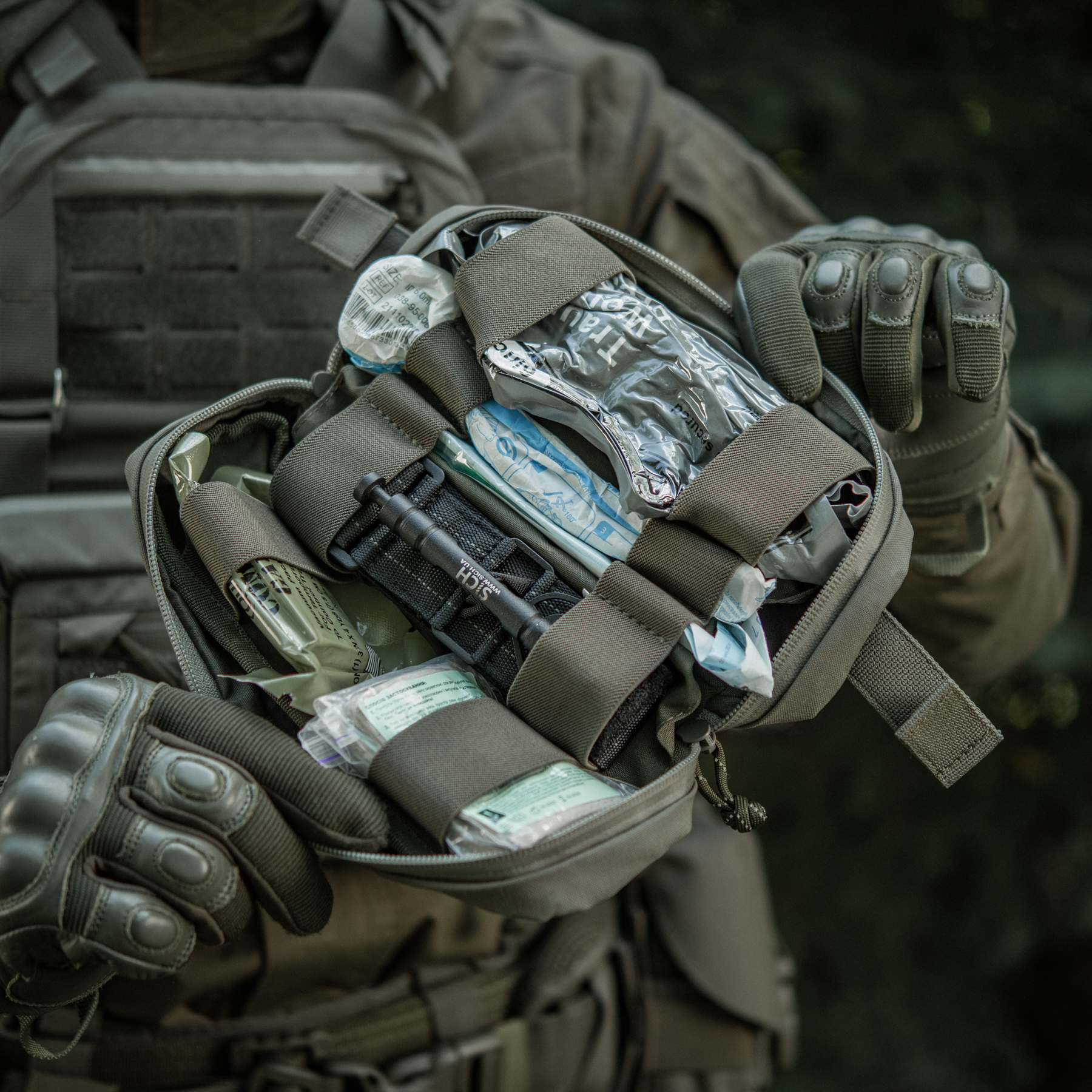 M-Tac підсумок медичний горизонтальний ROLL Elite Ranger Green M-Tac підсумок медичний горизонтальний ROLL Elite Ranger Green - Зображення 21
