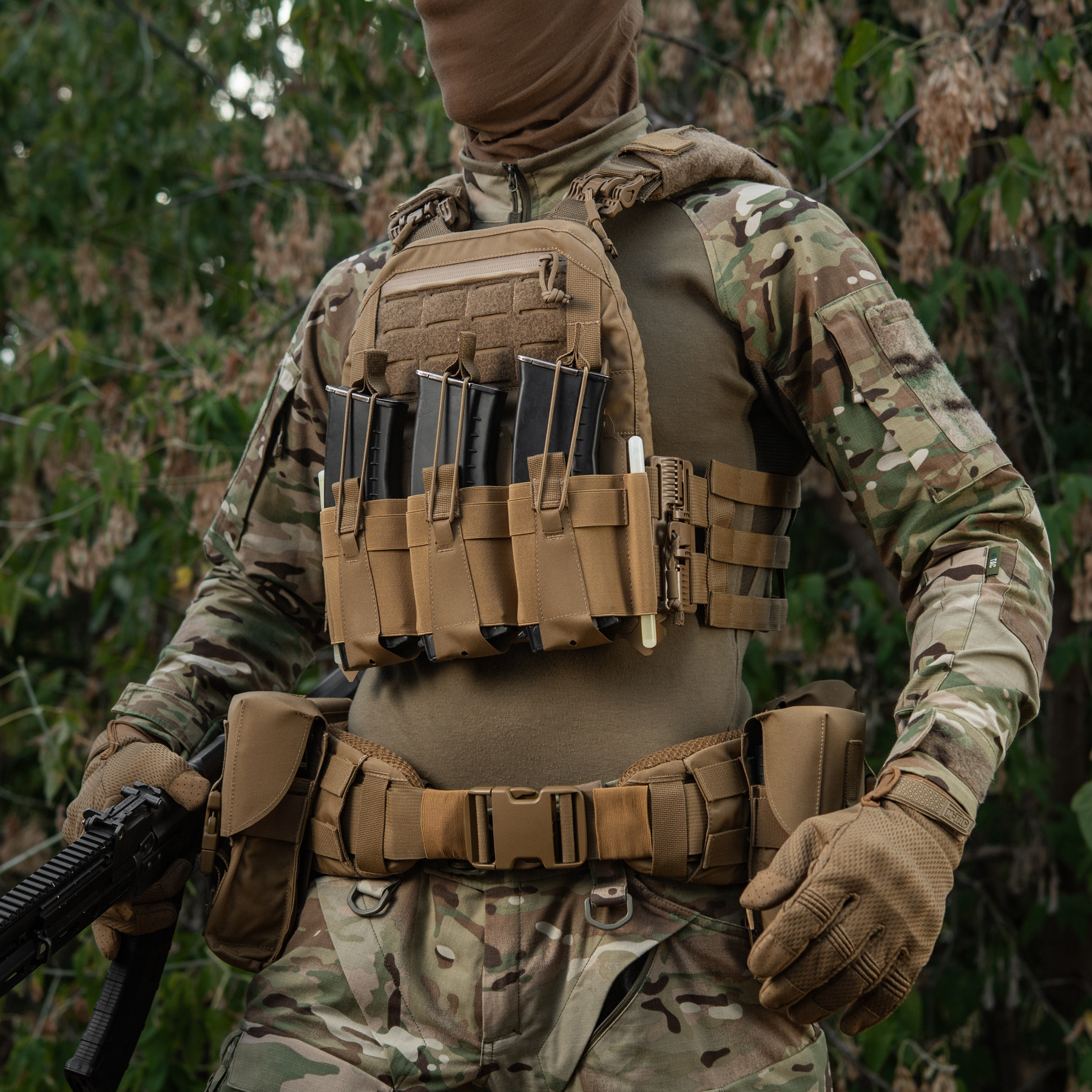 M-Tac передня панель для плитоноски Cuirass QRS на три магазина Coyote M-Tac передня панель для плитоноски Cuirass QRS на три магазина Coyote - Зображення 8