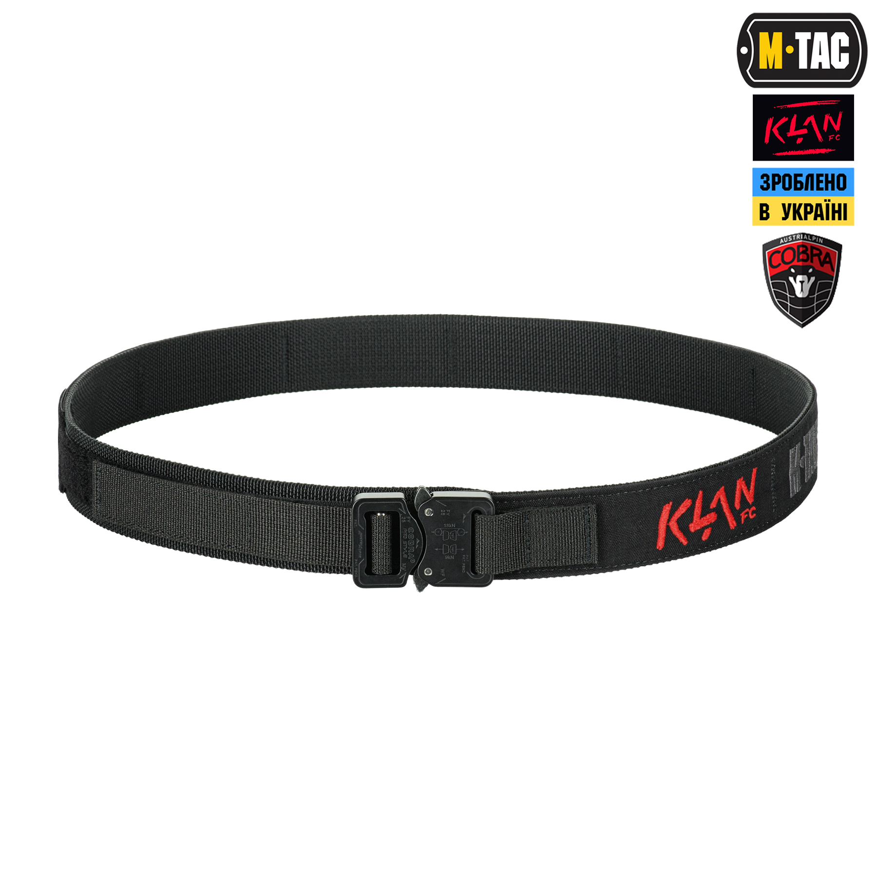 M-Tac ремінь KLAN Cobra Buckle Belt Black M-Tac ремінь KLAN Cobra Buckle Belt Black — изображение 2