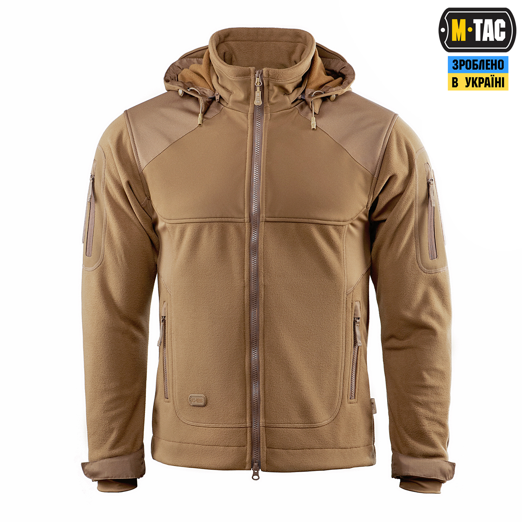 M-Tac куртка Norman Windblock Fleece Coyote M-Tac куртка Norman Windblock Fleece Coyote - Зображення 2