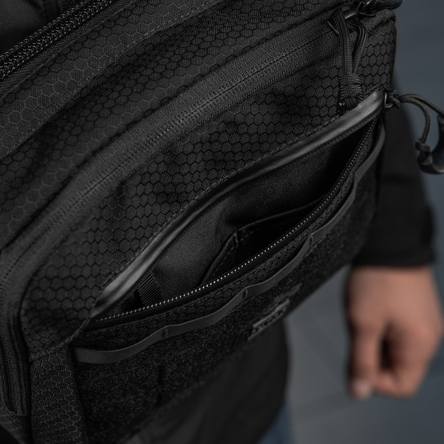 M-Tac сумка EDC Bag Elite HEX Black M-Tac сумка EDC Bag Elite HEX Black — изображение 43