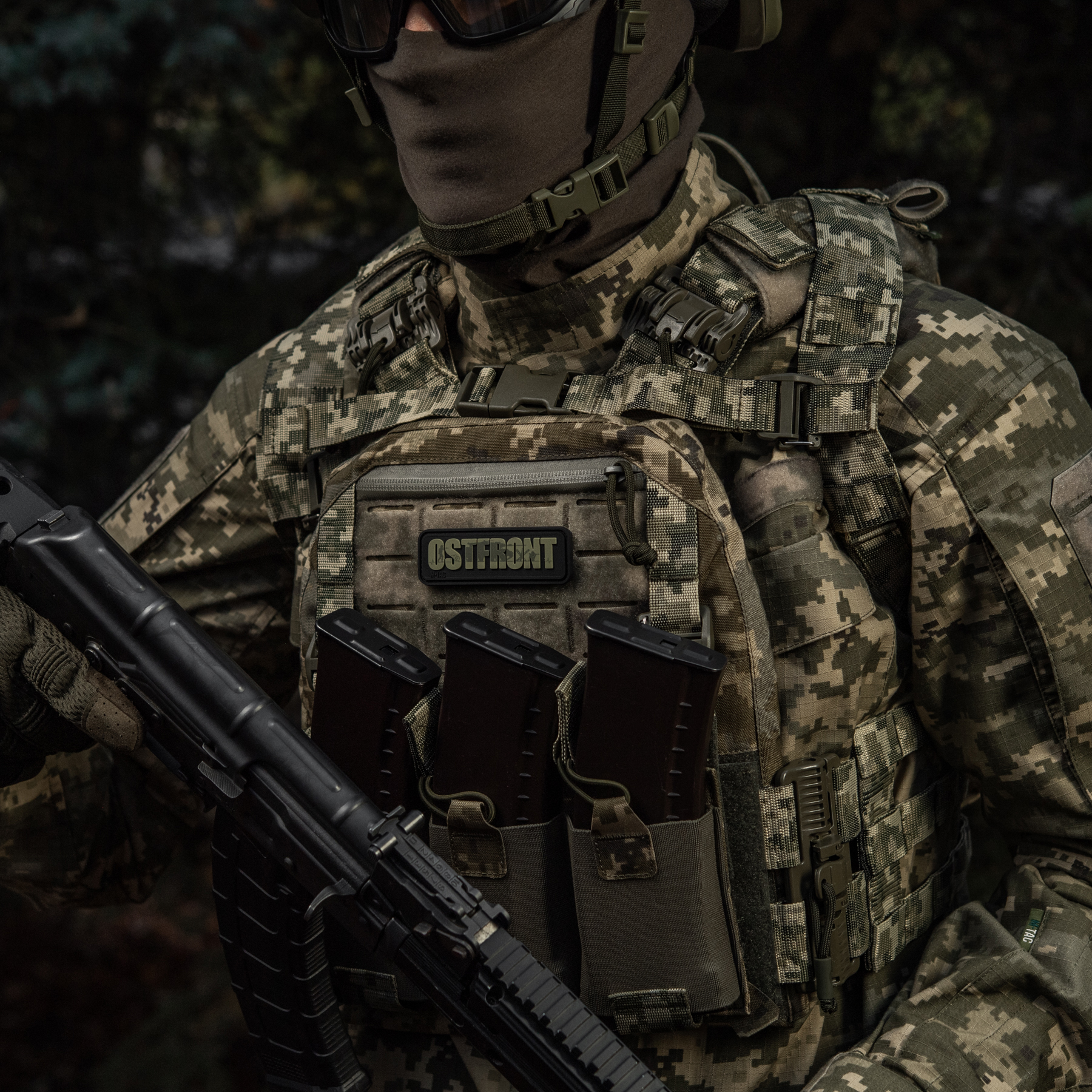 M-Tac нашивка Ostfront Olive M-Tac нашивка Ostfront Olive - Зображення 2