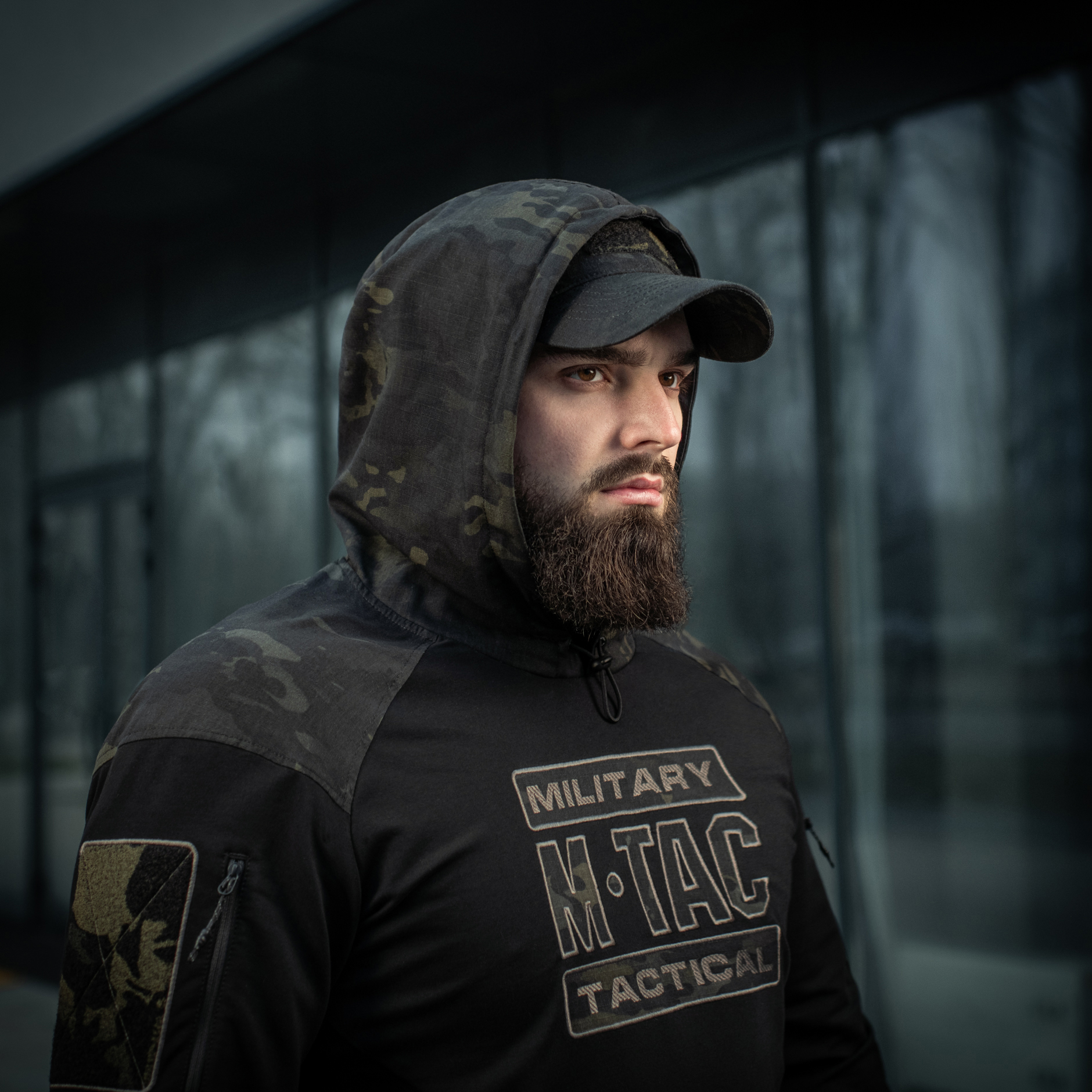 M-Tac кофта Hoodie Combat Black Multicam M-Tac кофта Hoodie Combat Black Multicam - Зображення 13