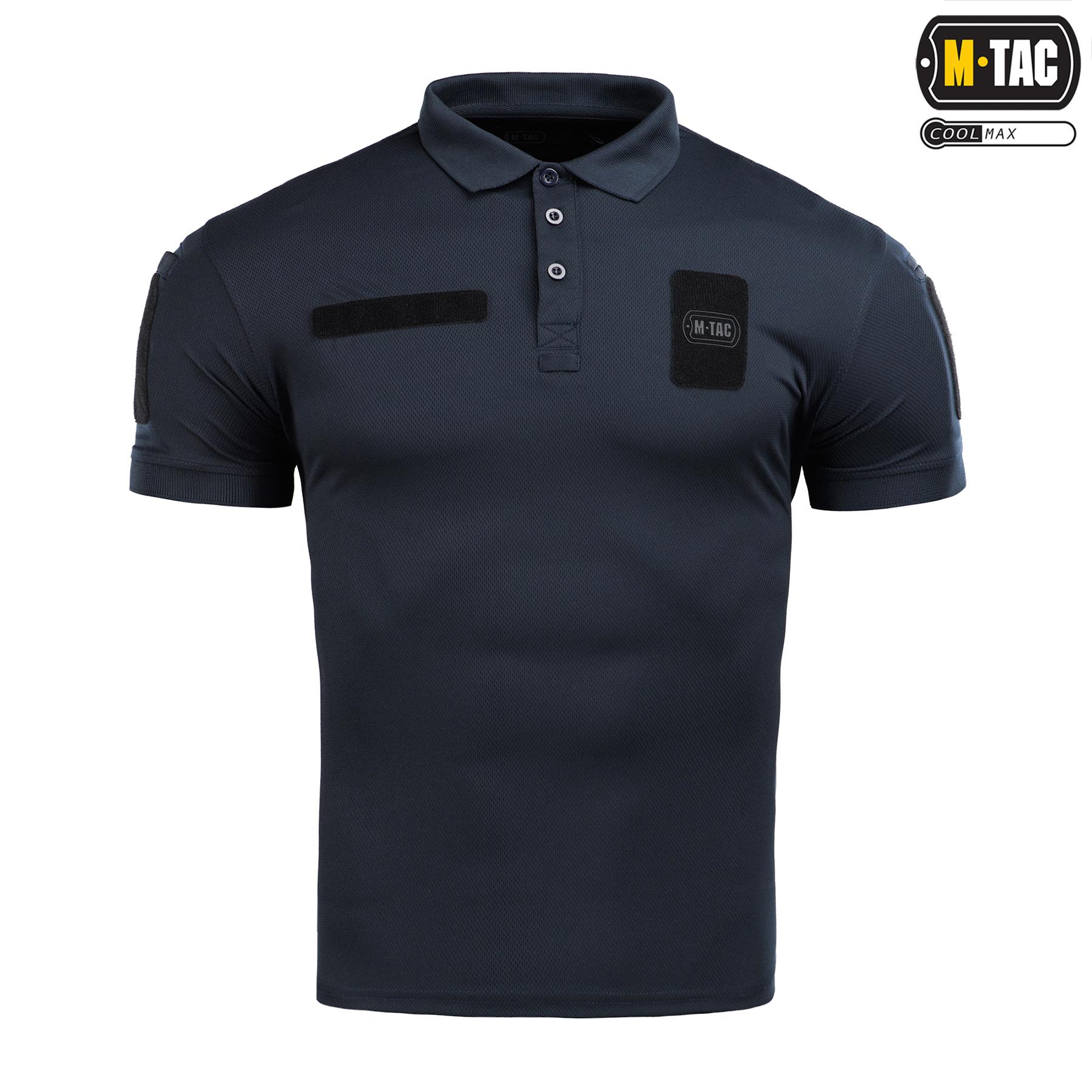 M-Tac поло Elite Tactical Coolmax Dark Navy Blue M-Tac поло Elite Tactical Coolmax Dark Navy Blue - Зображення 2