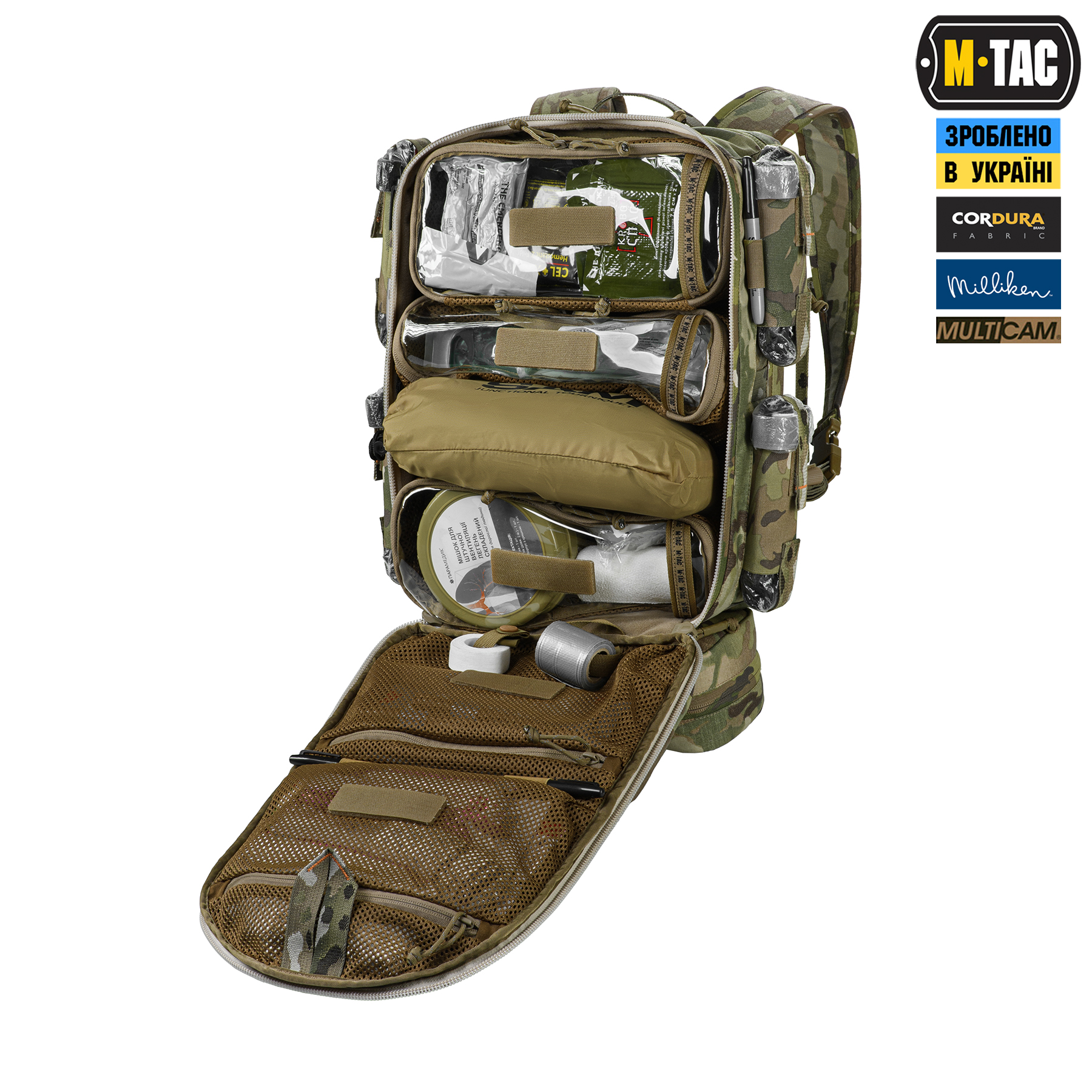 M-Tac наплічник бойового медика Elite Multicam M-Tac наплічник бойового медика Elite Multicam - Зображення 13