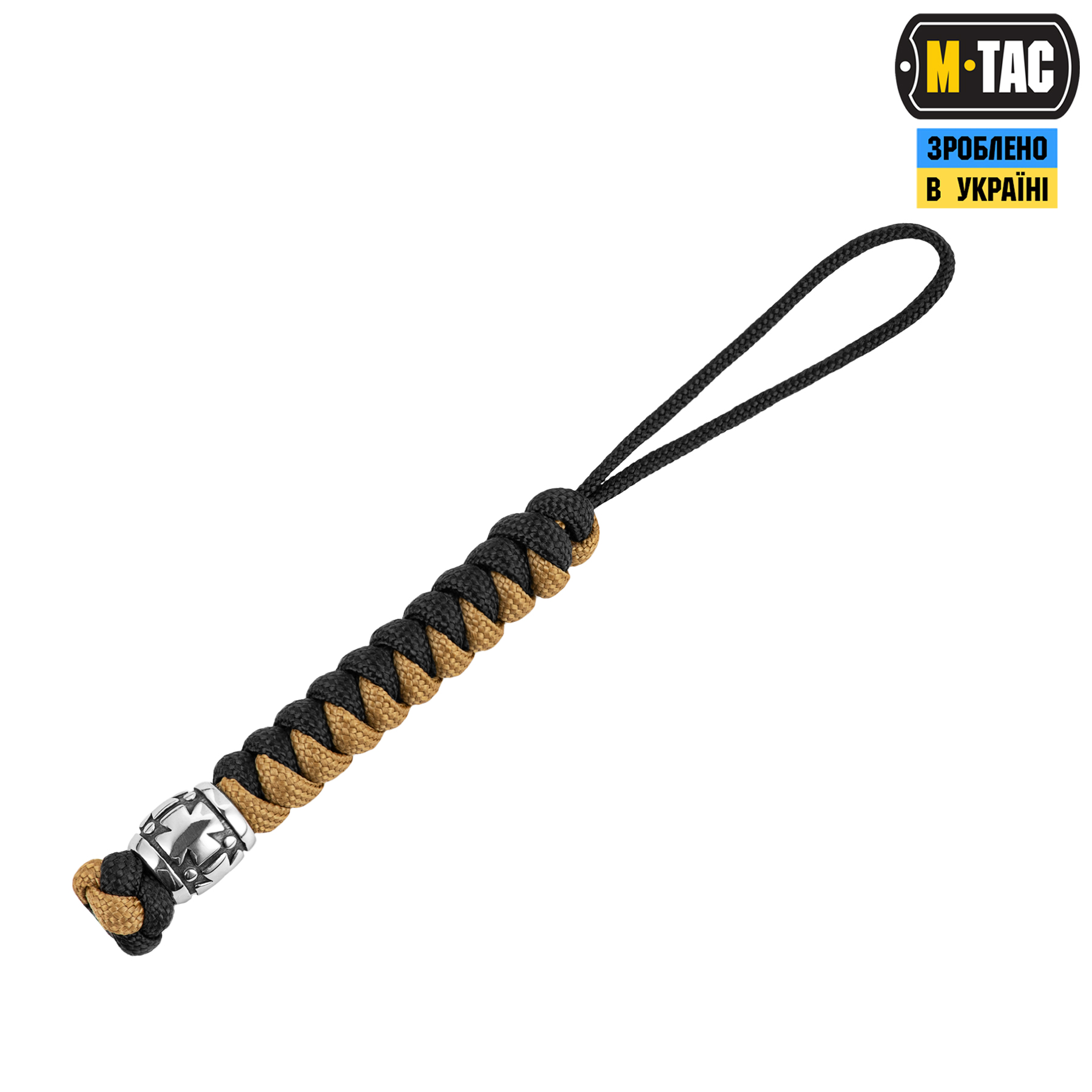 M-Tac темляк Viper Козацький Хрест V.2 Steel Black&Coyote M-Tac темляк Viper Козацький Хрест V.2 Steel Black&Coyote